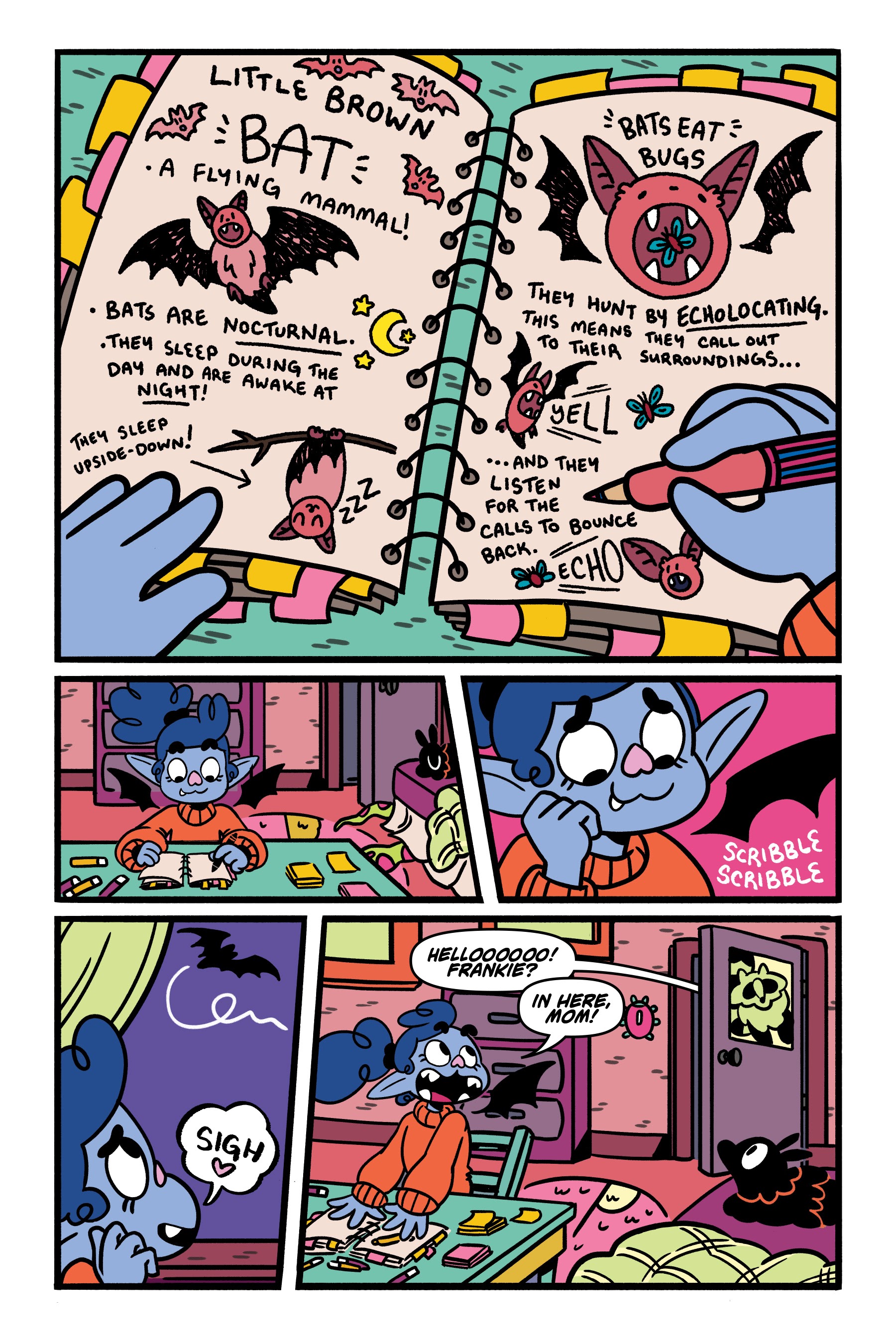 Read online Frankie and the Creepy Cute Critters comic -  Issue # Full - 29