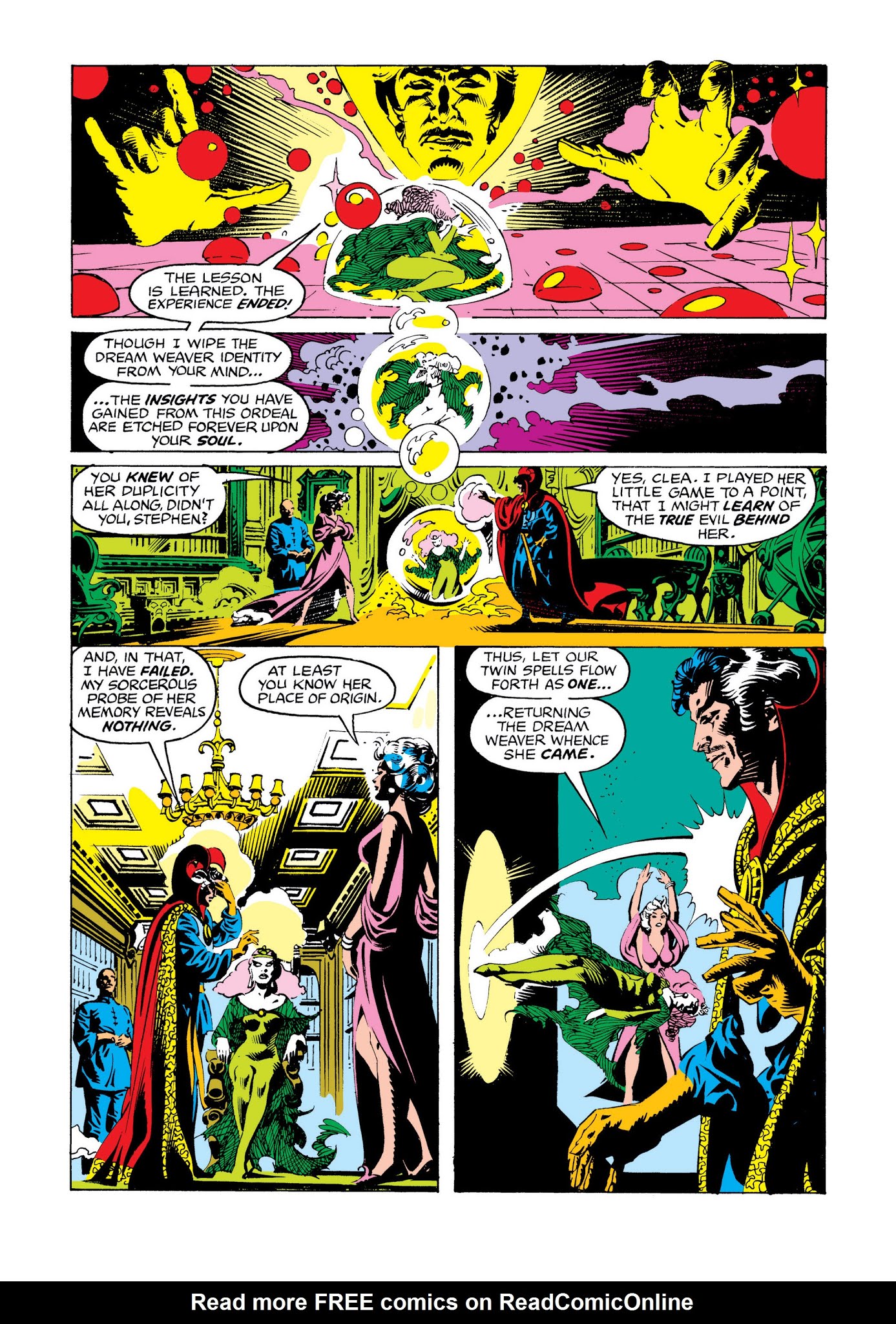 Read online Marvel Masterworks: Doctor Strange comic -  Issue # TPB 7 (Part 2) - 100