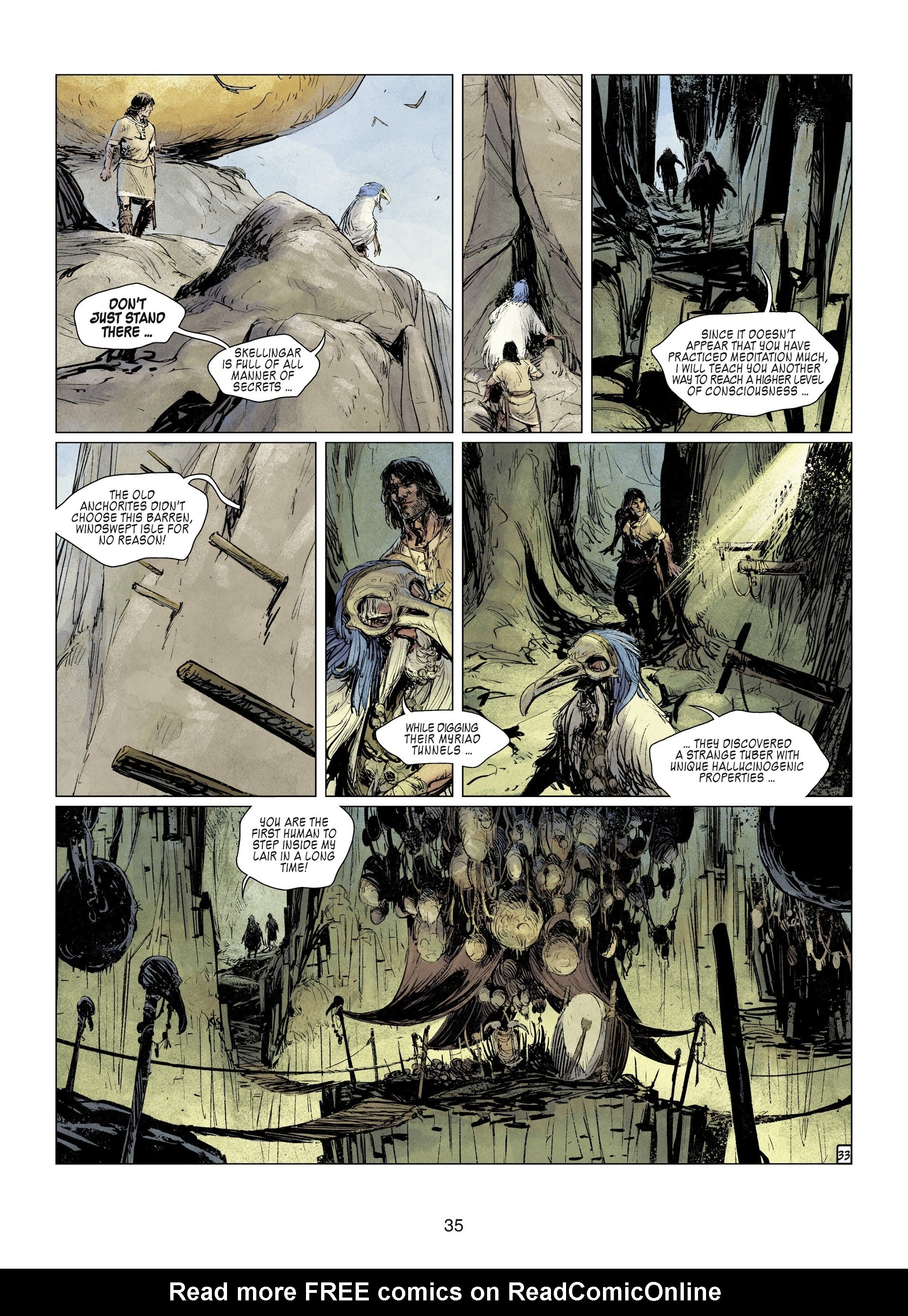 Read online Thorgal comic -  Issue #29 - 37