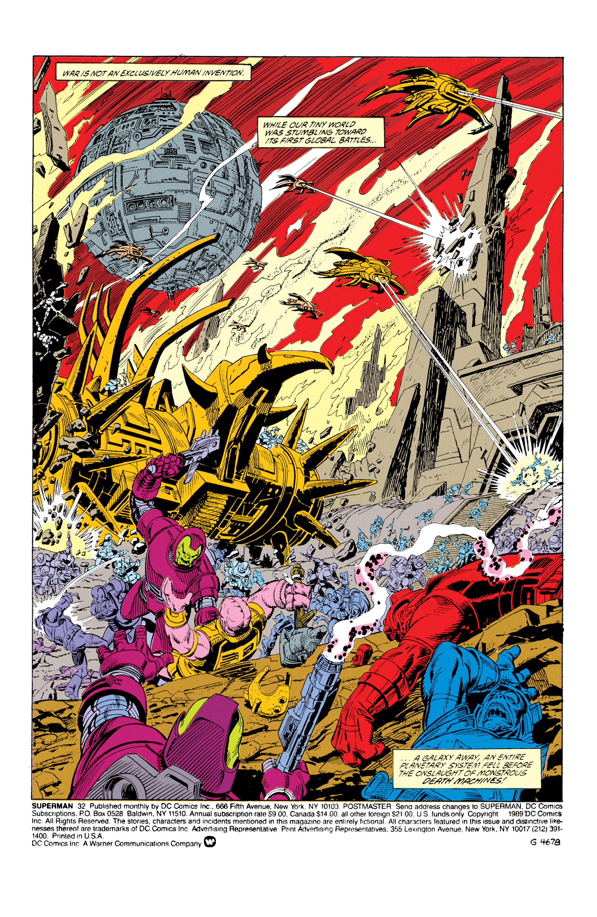 Read online Superman (1987) comic -  Issue #32 - 2
