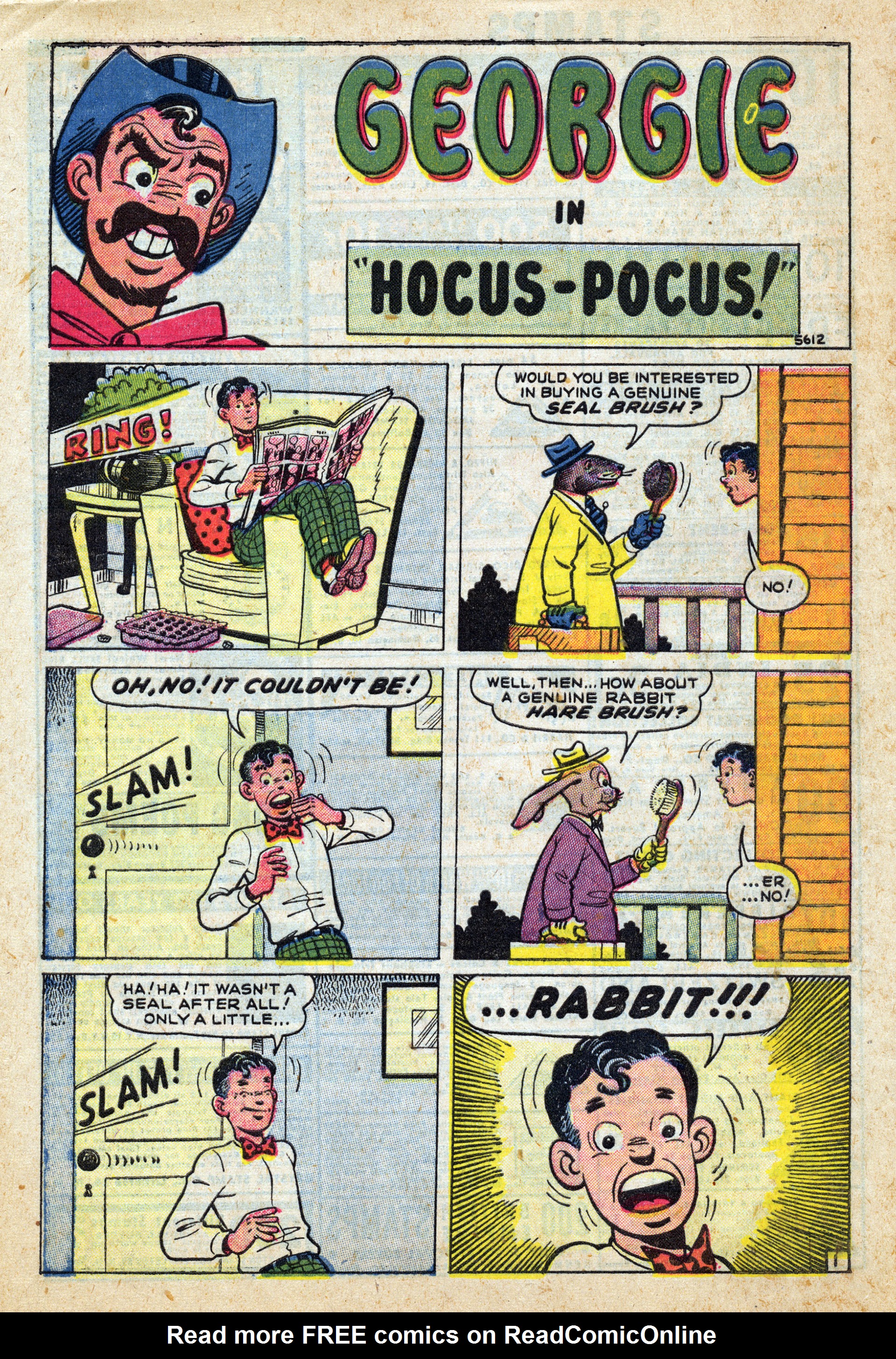 Read online Georgie Comics (1949) comic -  Issue #24 - 42