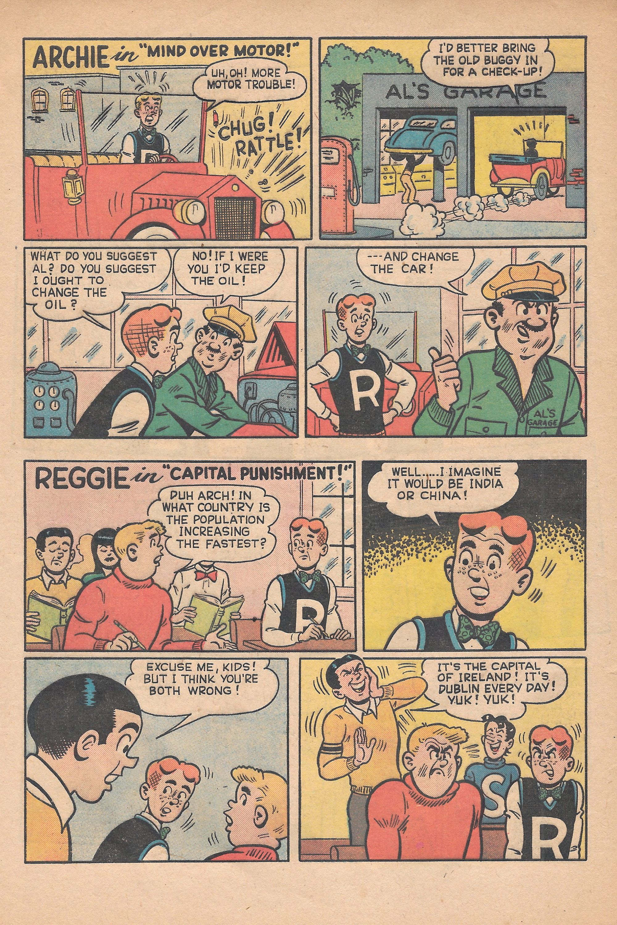 Read online Archie's Joke Book Magazine comic -  Issue #33 - 32