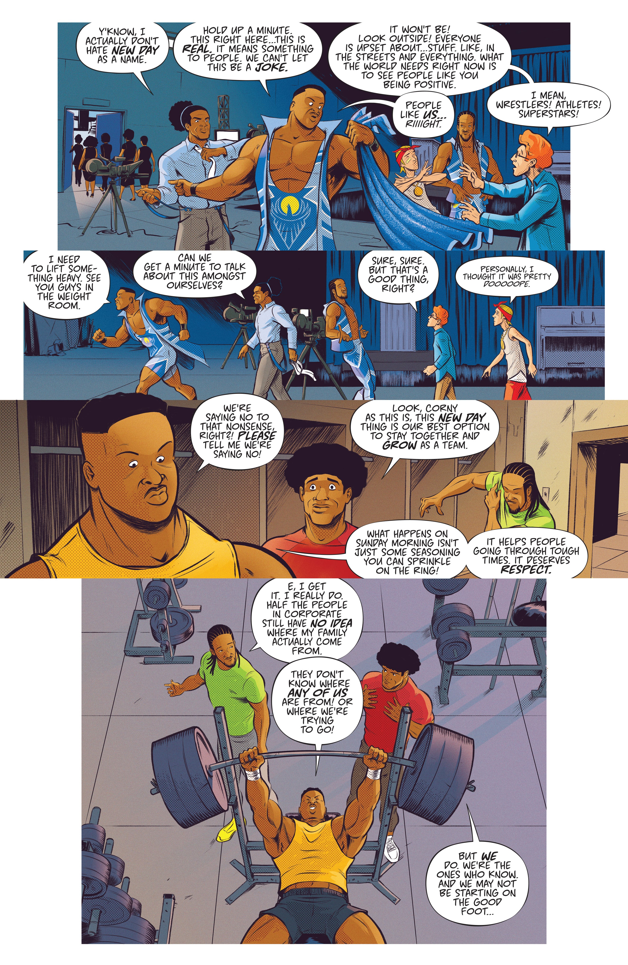 Read online WWE The New Day: Power of Positivity comic -  Issue #2 - 5