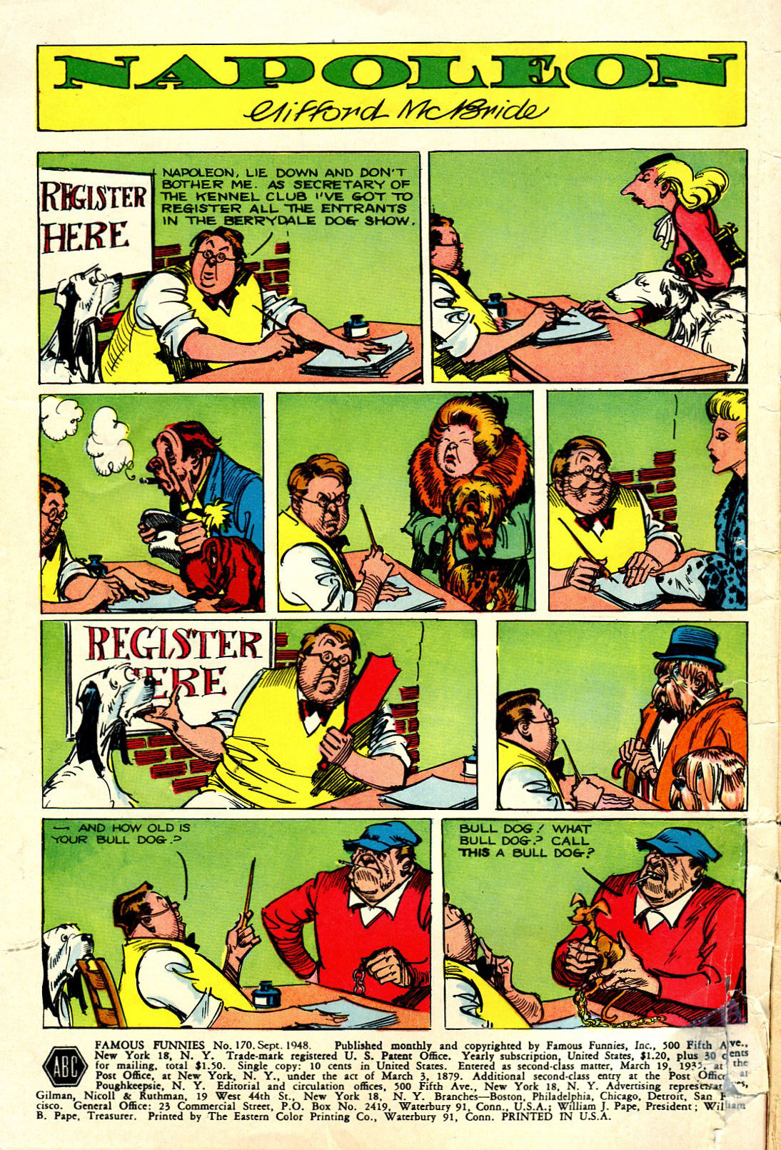 Read online Famous Funnies comic -  Issue #170 - 8