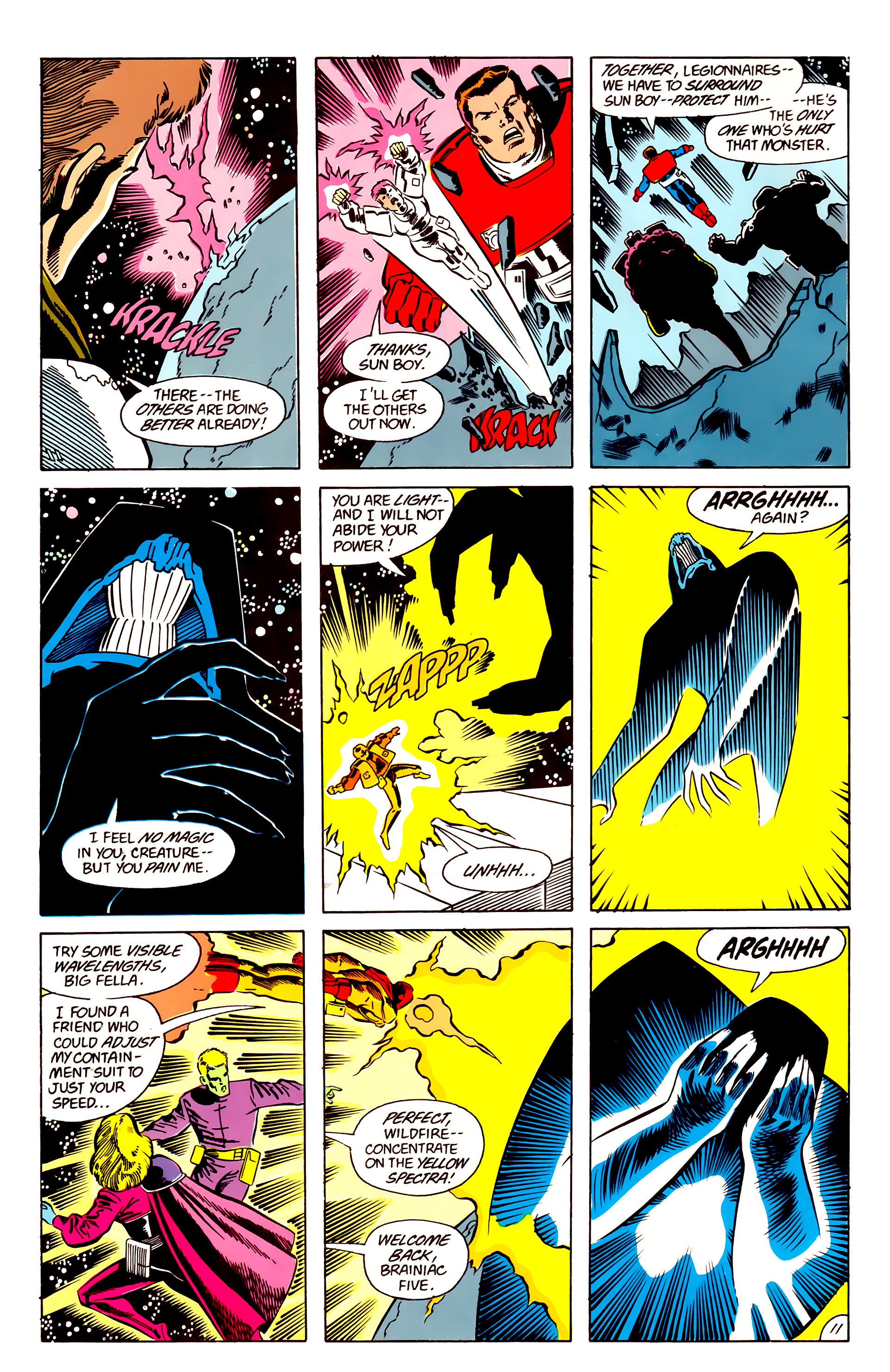 Read online Legion of Super-Heroes (1984) comic -  Issue #63 - 12