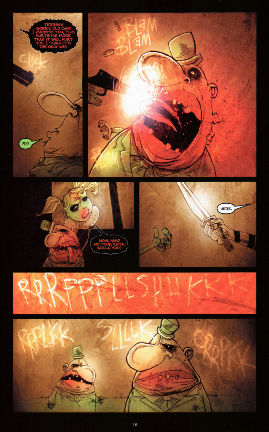 Read online Wormwood: Gentleman Corpse comic -  Issue #6 - 17