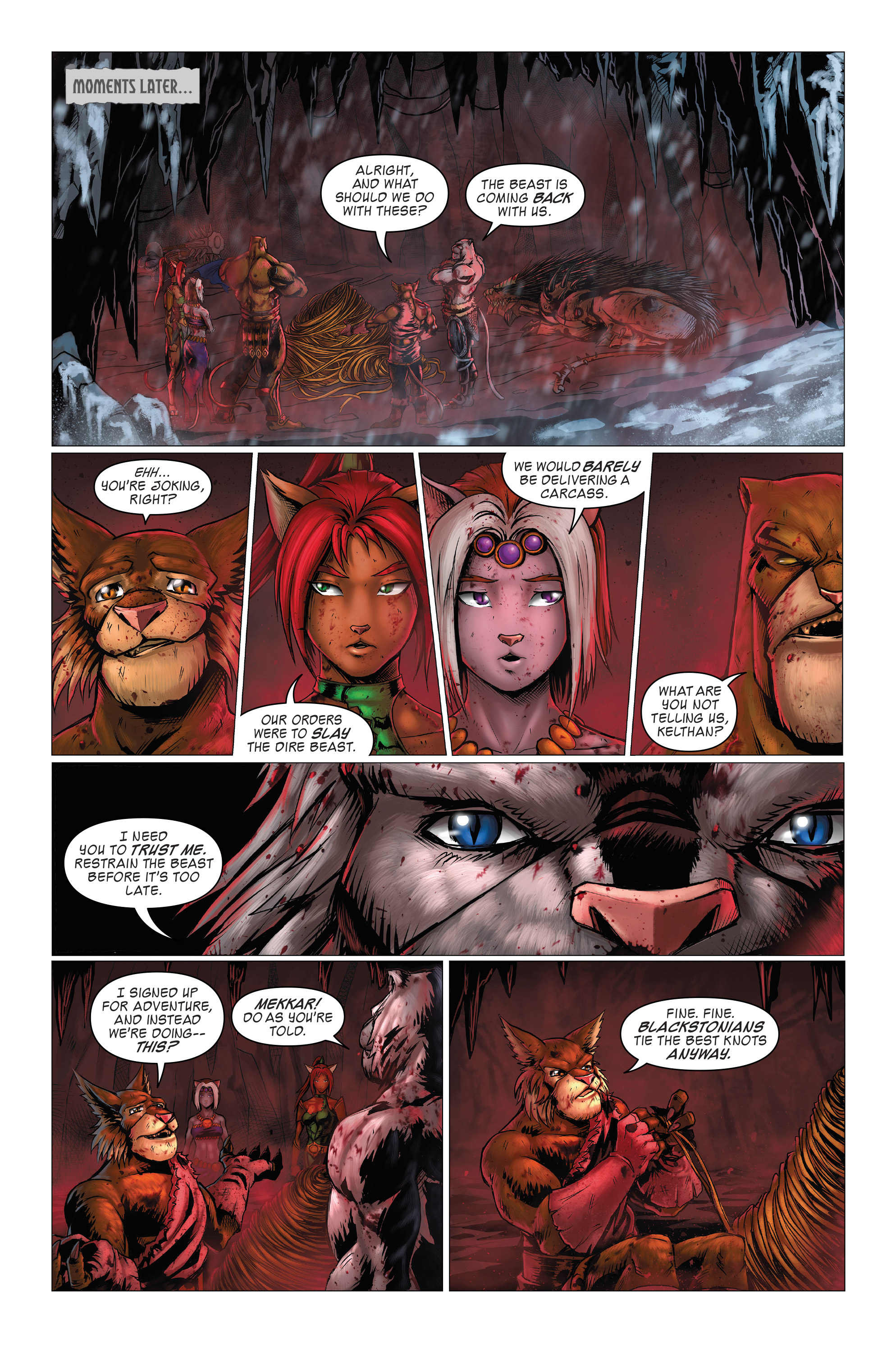 Read online Battlecats comic -  Issue # TPB (Part 2) - 14
