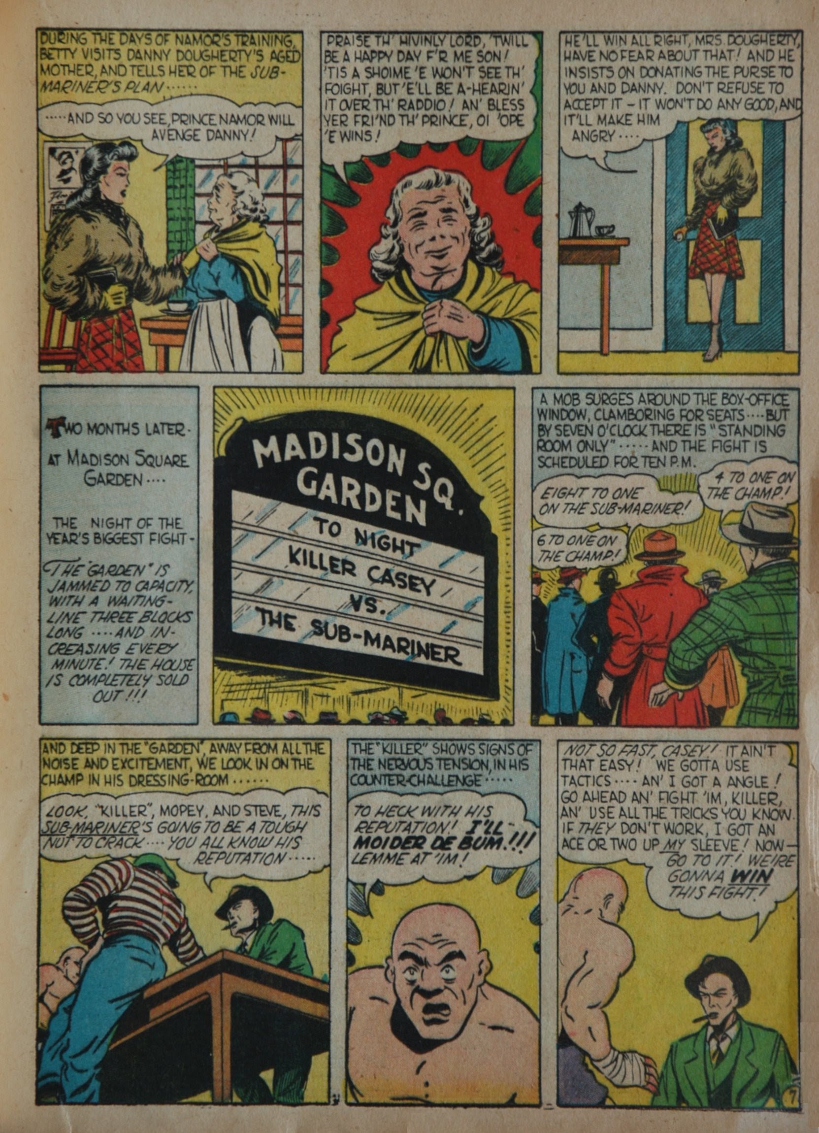 Read online Marvel Mystery Comics comic -  Issue #20 - 25