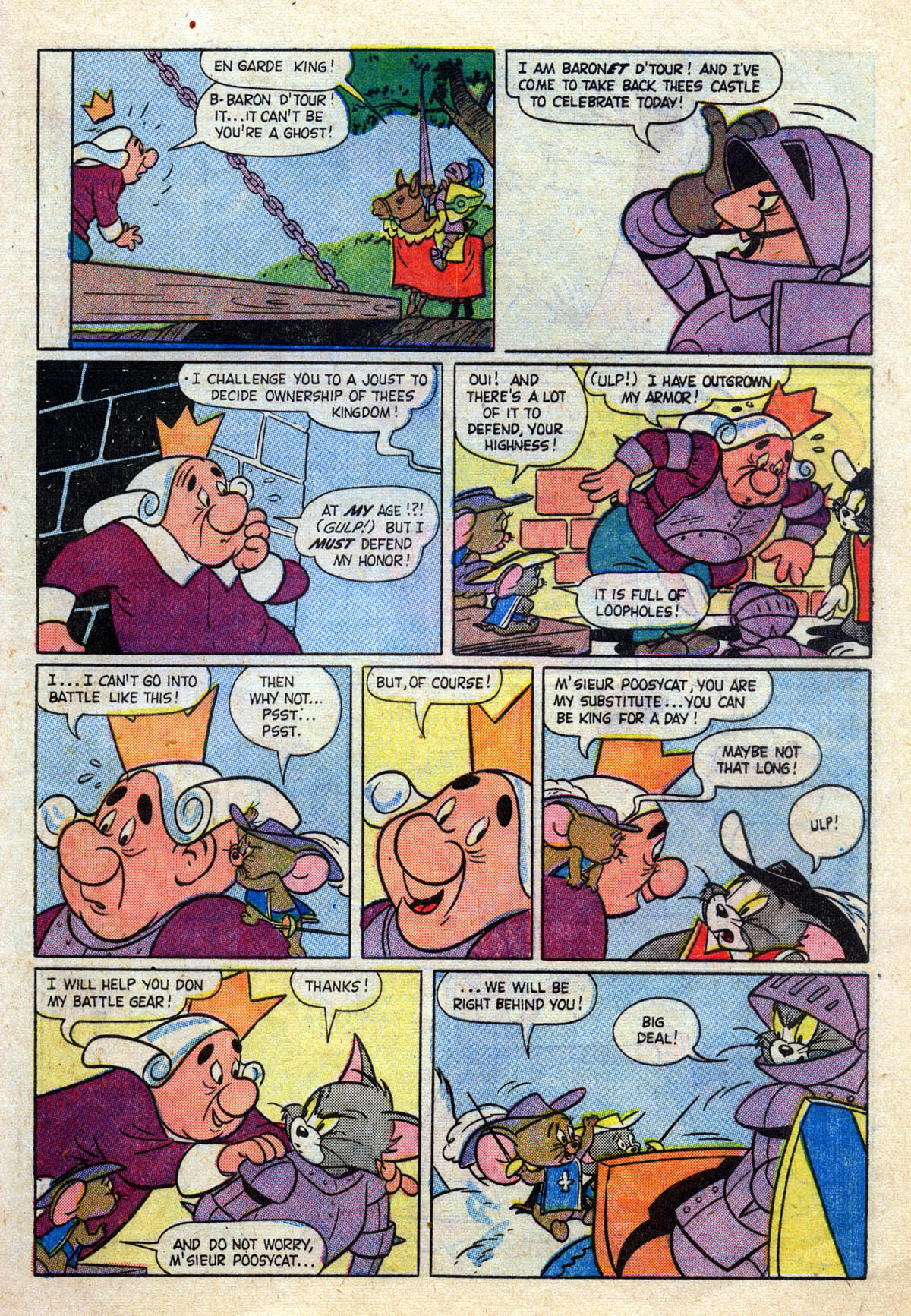 Read online M.G.M's The Mouse Musketeers comic -  Issue #8 - 29