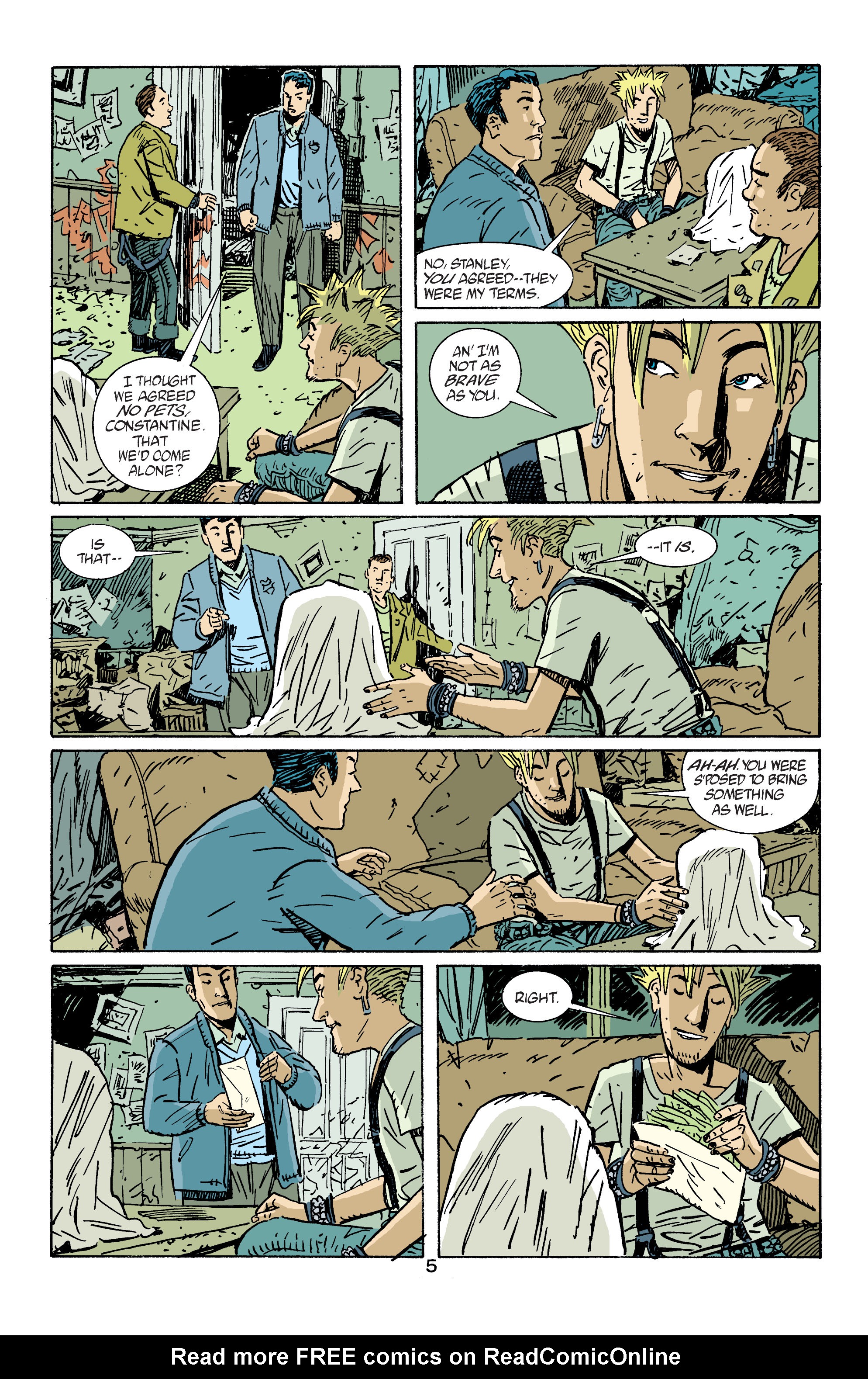 Read online Hellblazer comic -  Issue #163 - 6