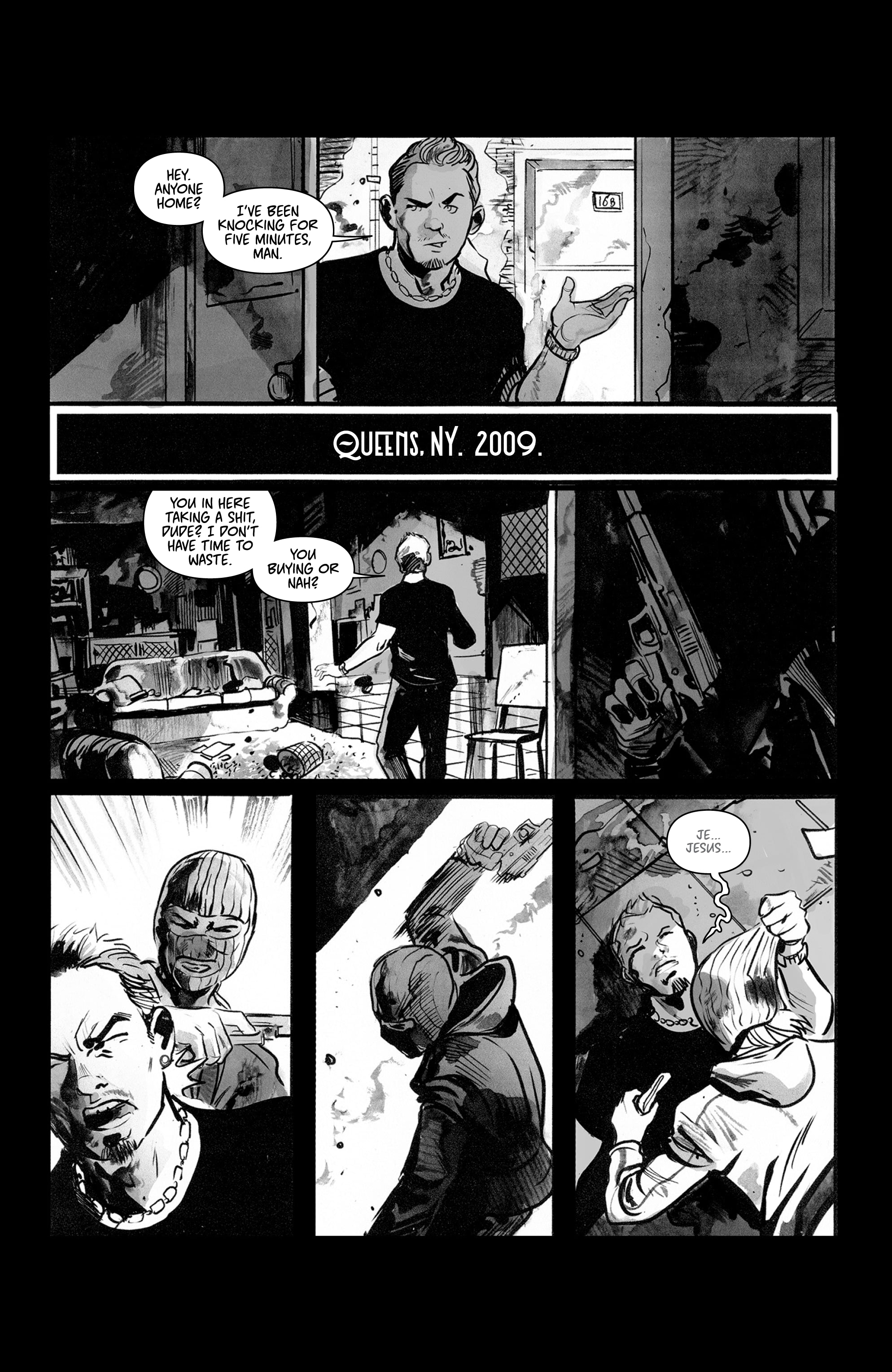 Read online Gangster Ass Barista comic -  Issue #1 - 26