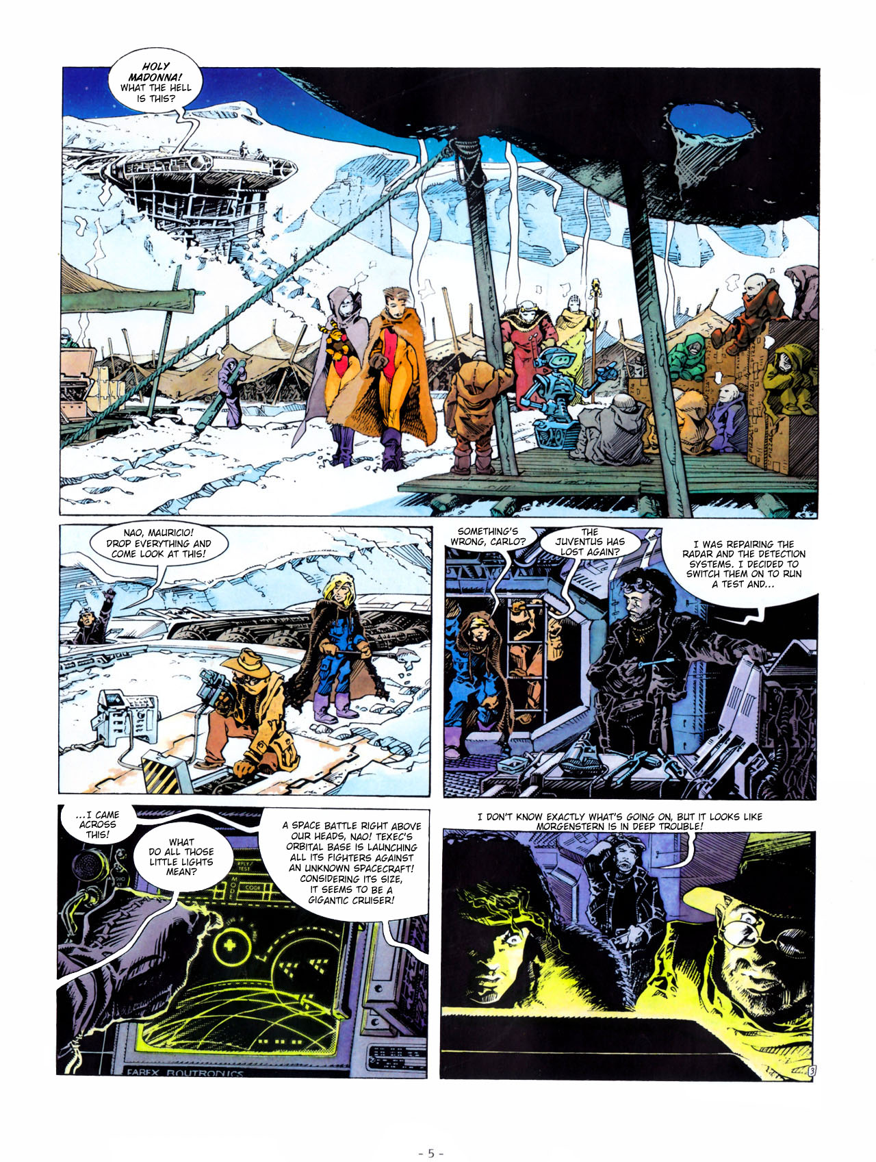 Read online Aquablue comic -  Issue #3 - 6