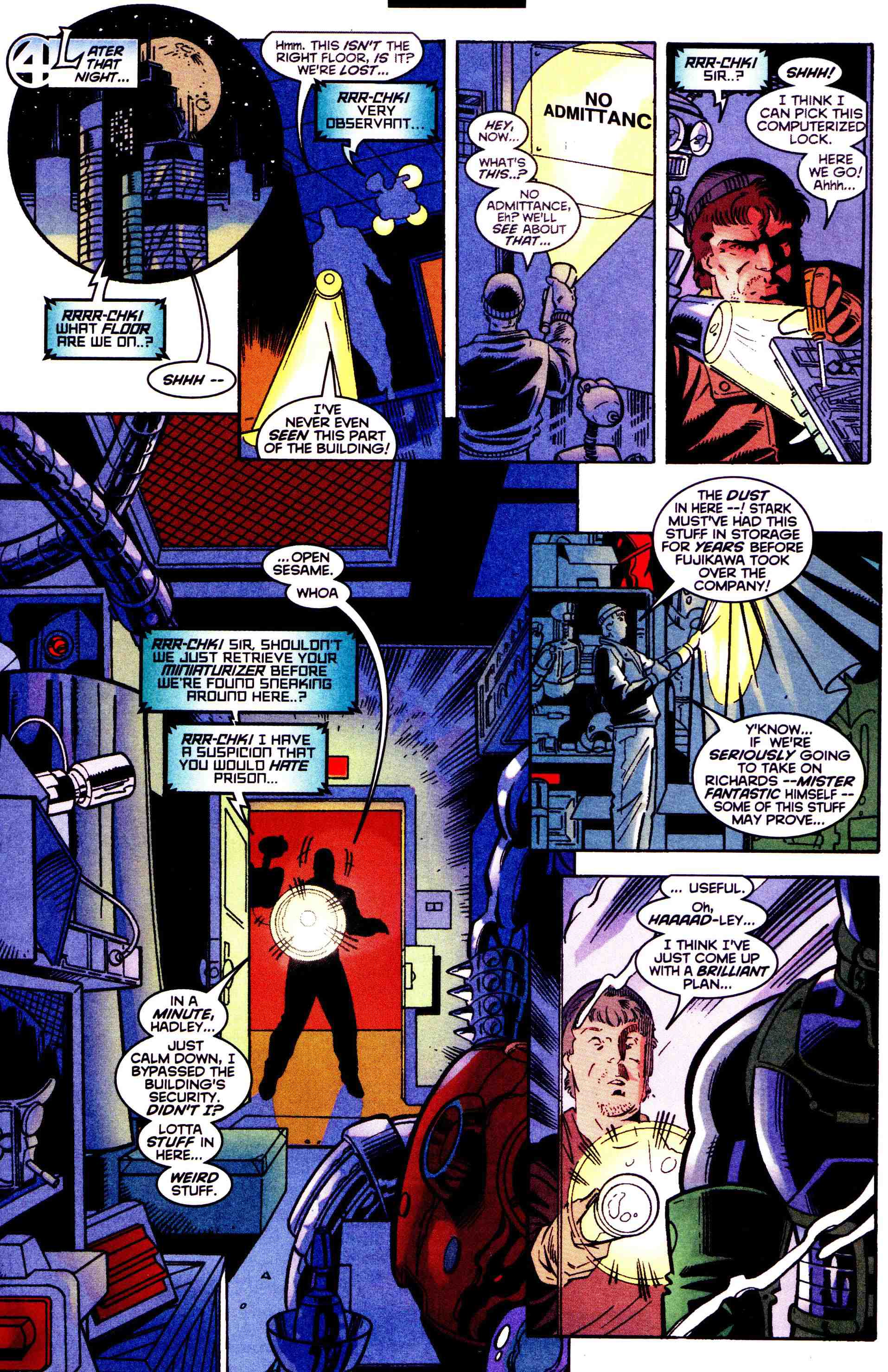 Read online X-Men Annual comic -  Issue #22 - 10