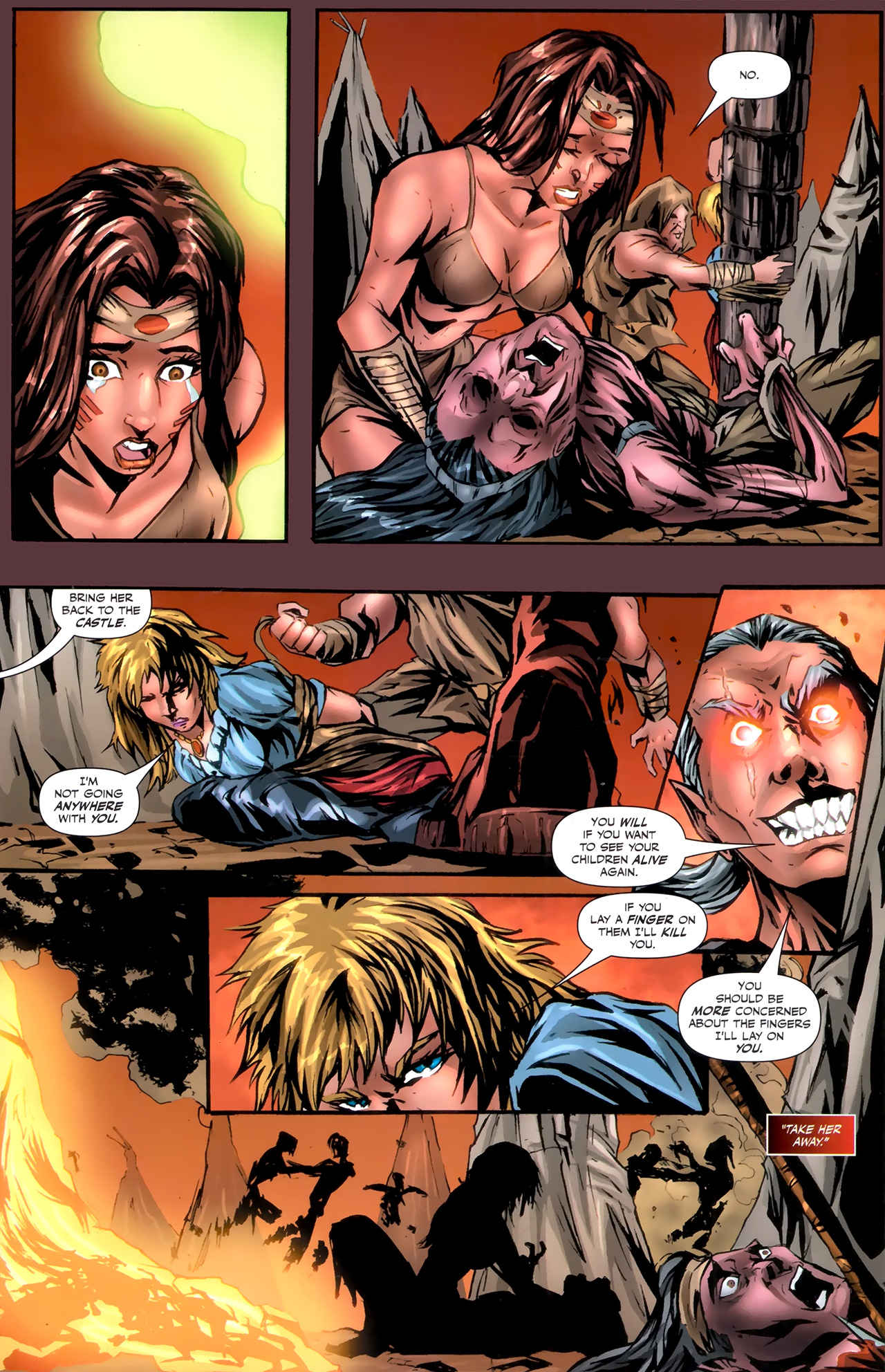 Read online Grimm Fairy Tales: Neverland comic -  Issue #4 - 23