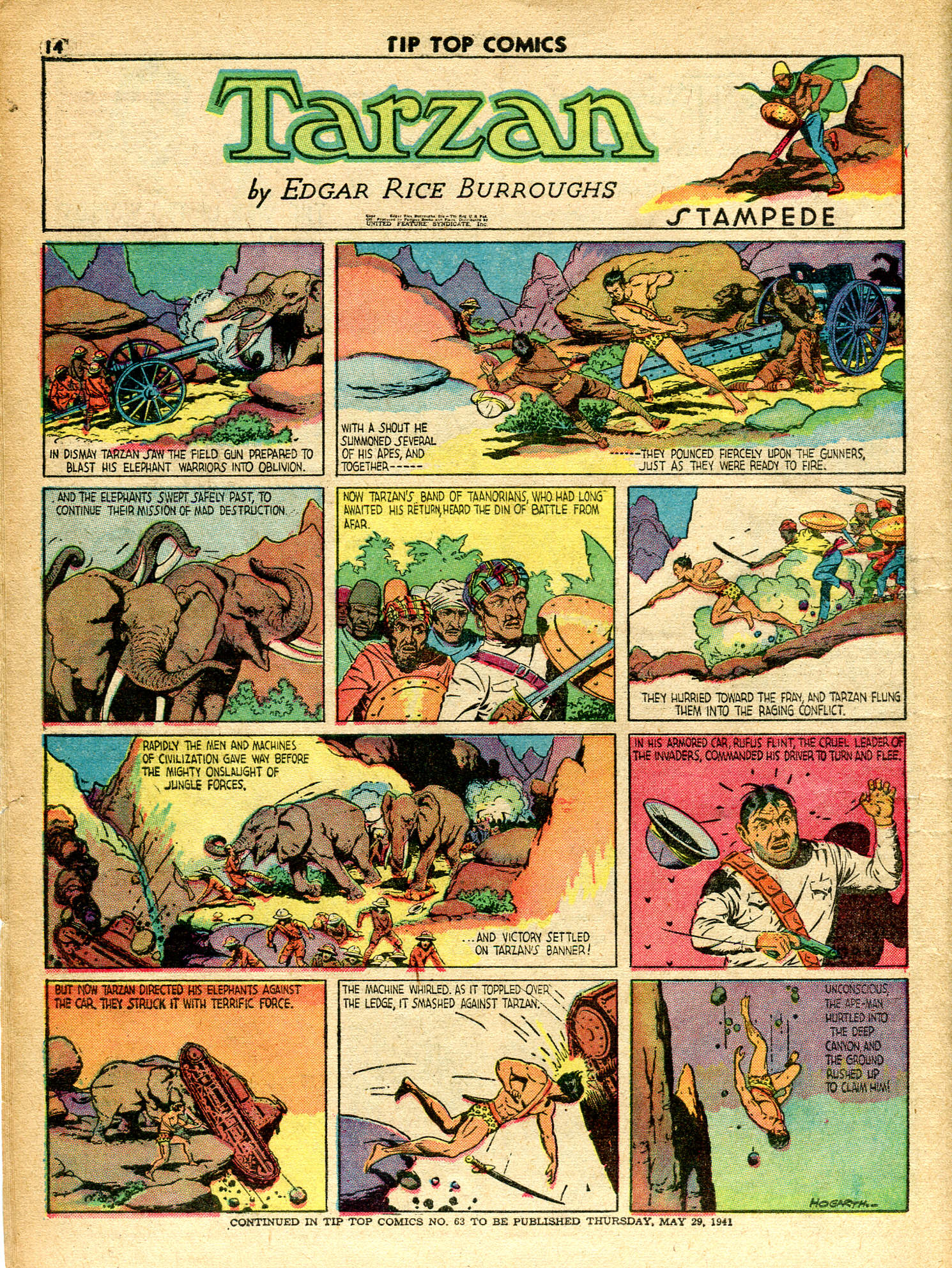 Read online Tip Top Comics comic -  Issue #62 - 16
