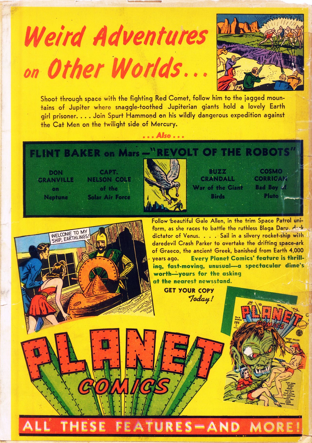 Read online Wings Comics comic -  Issue #8 - 68
