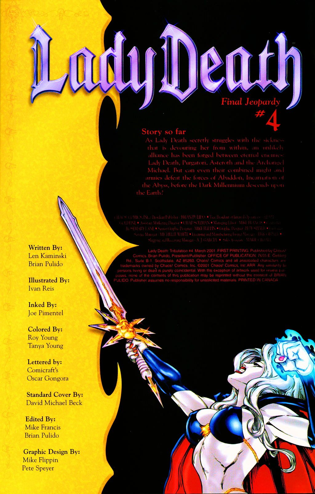 Read online Lady Death: Tribulation comic -  Issue #4 - 2