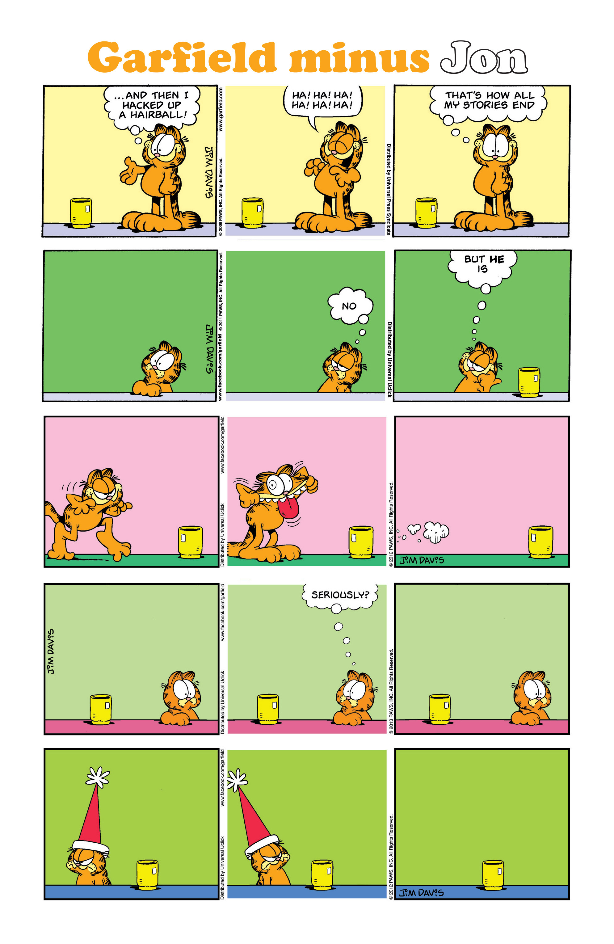 Read online Garfield comic -  Issue #28 - 28
