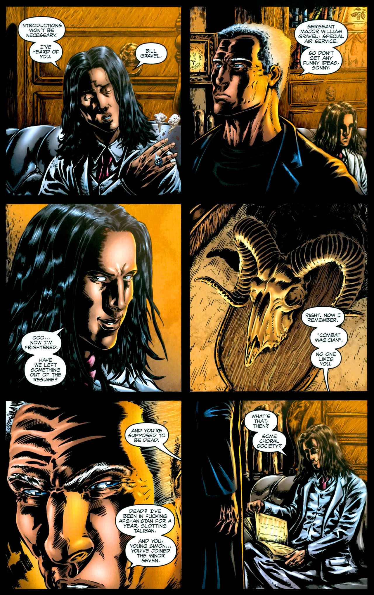 Read online Gravel comic -  Issue #0 - 11