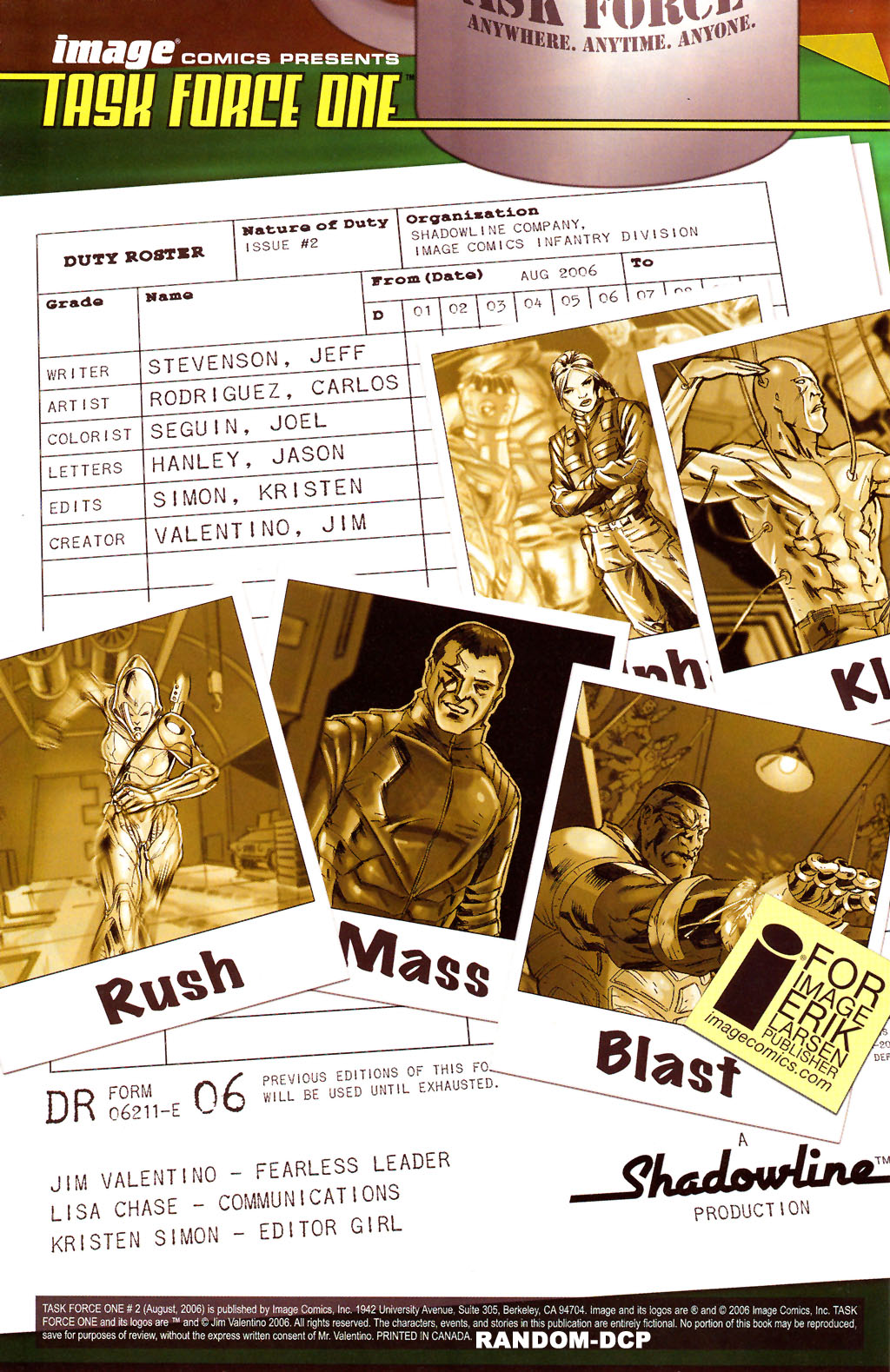 Read online Task Force One comic -  Issue #2 - 2