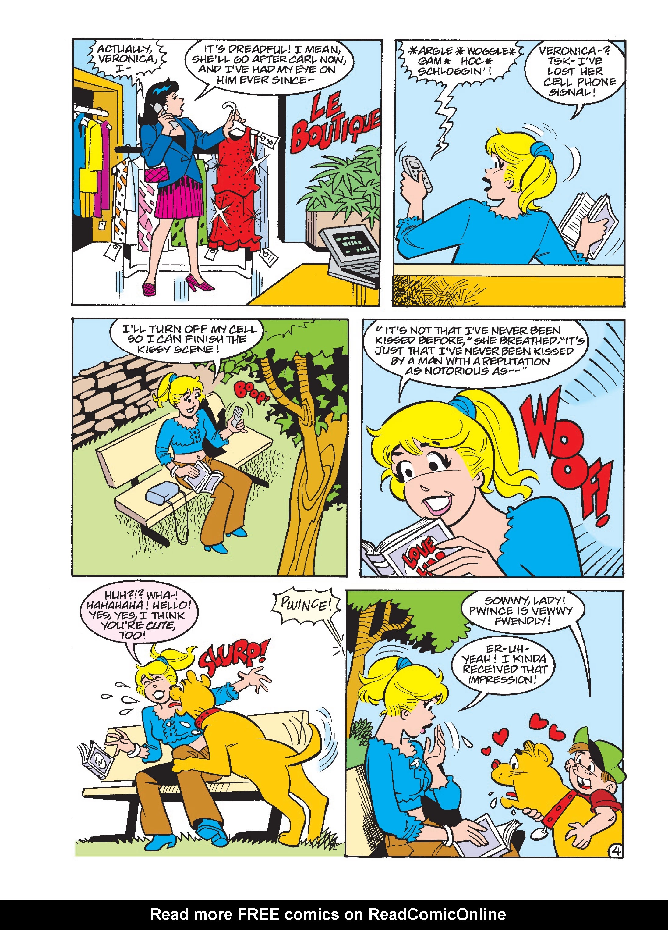 Read online World of Betty & Veronica Digest comic -  Issue #8 - 122