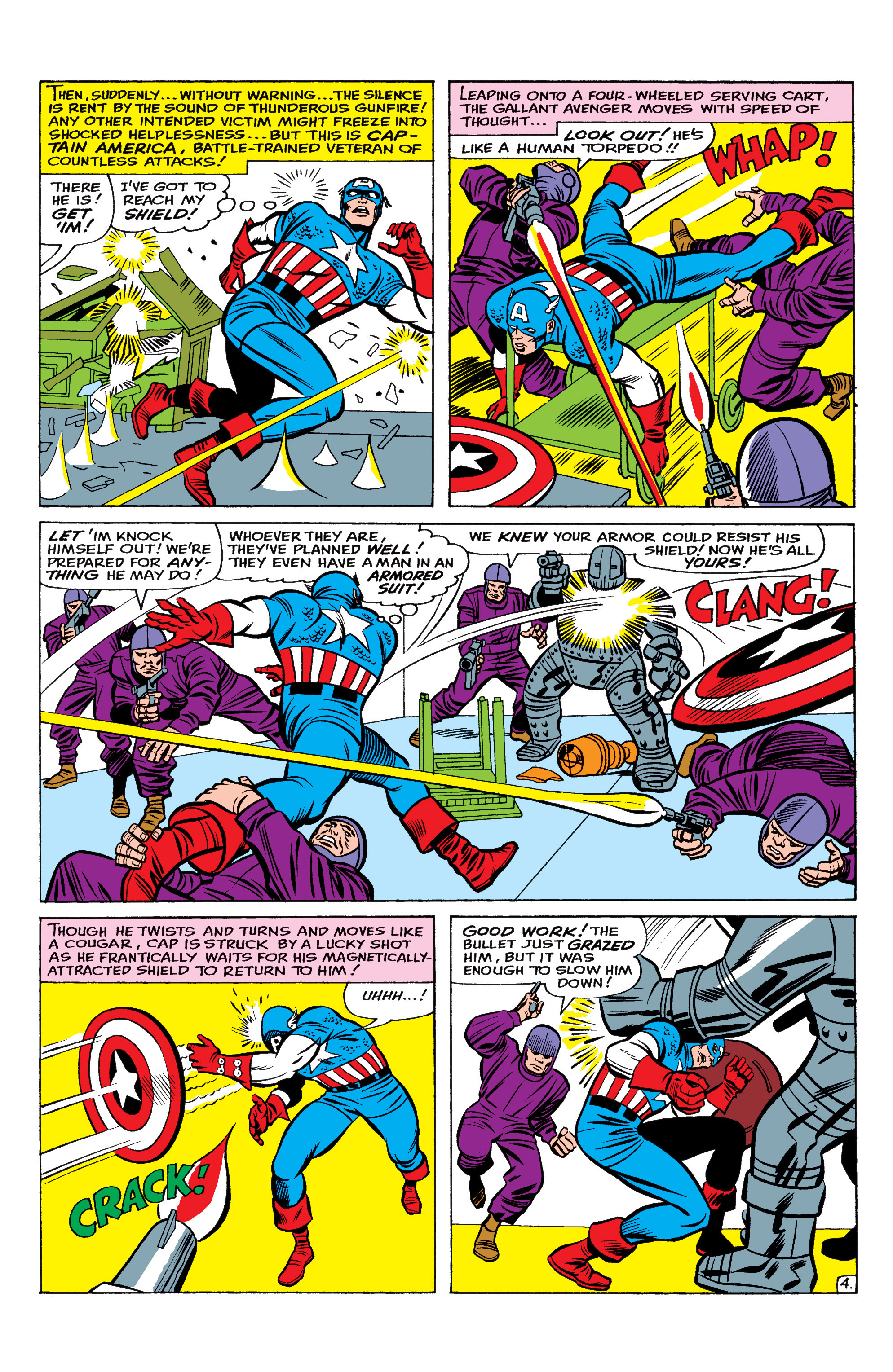 Read online Marvel Masterworks: Captain America comic -  Issue # TPB 1 (Part 1) - 10