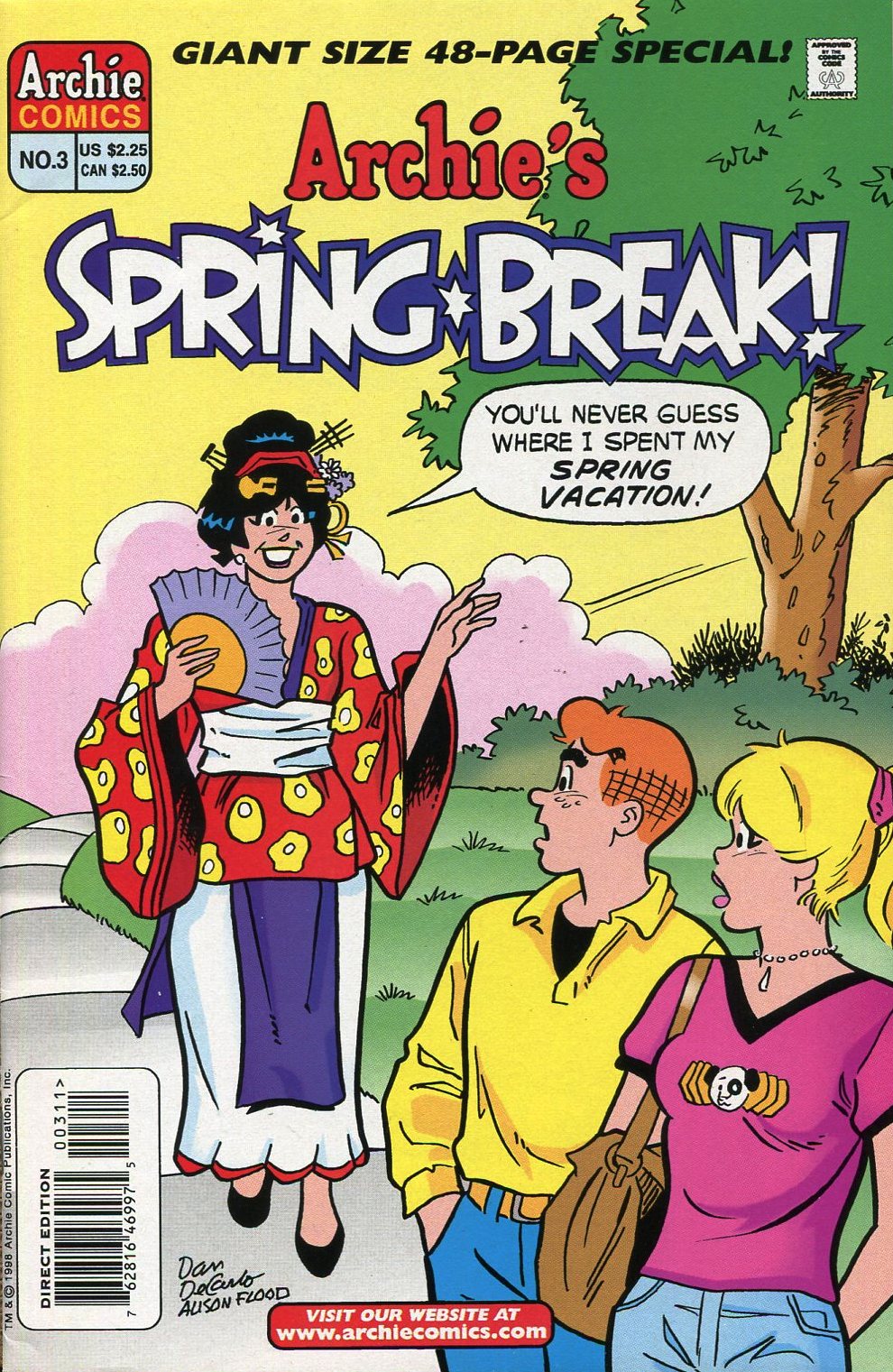 Read online Archie's Spring Break comic -  Issue #3 - 1