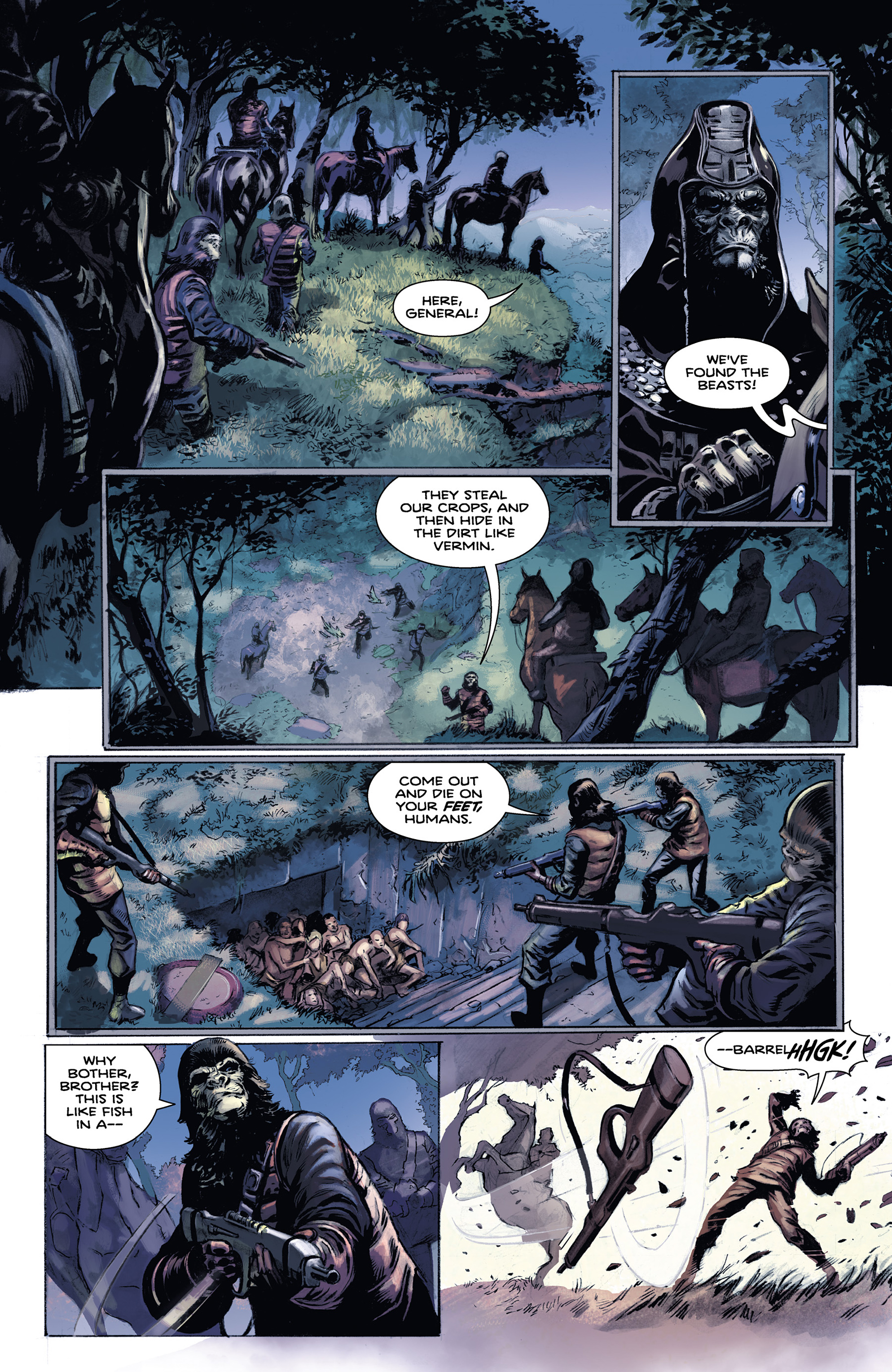 Read online Tarzan On the Planet of the Apes comic -  Issue #1 - 3