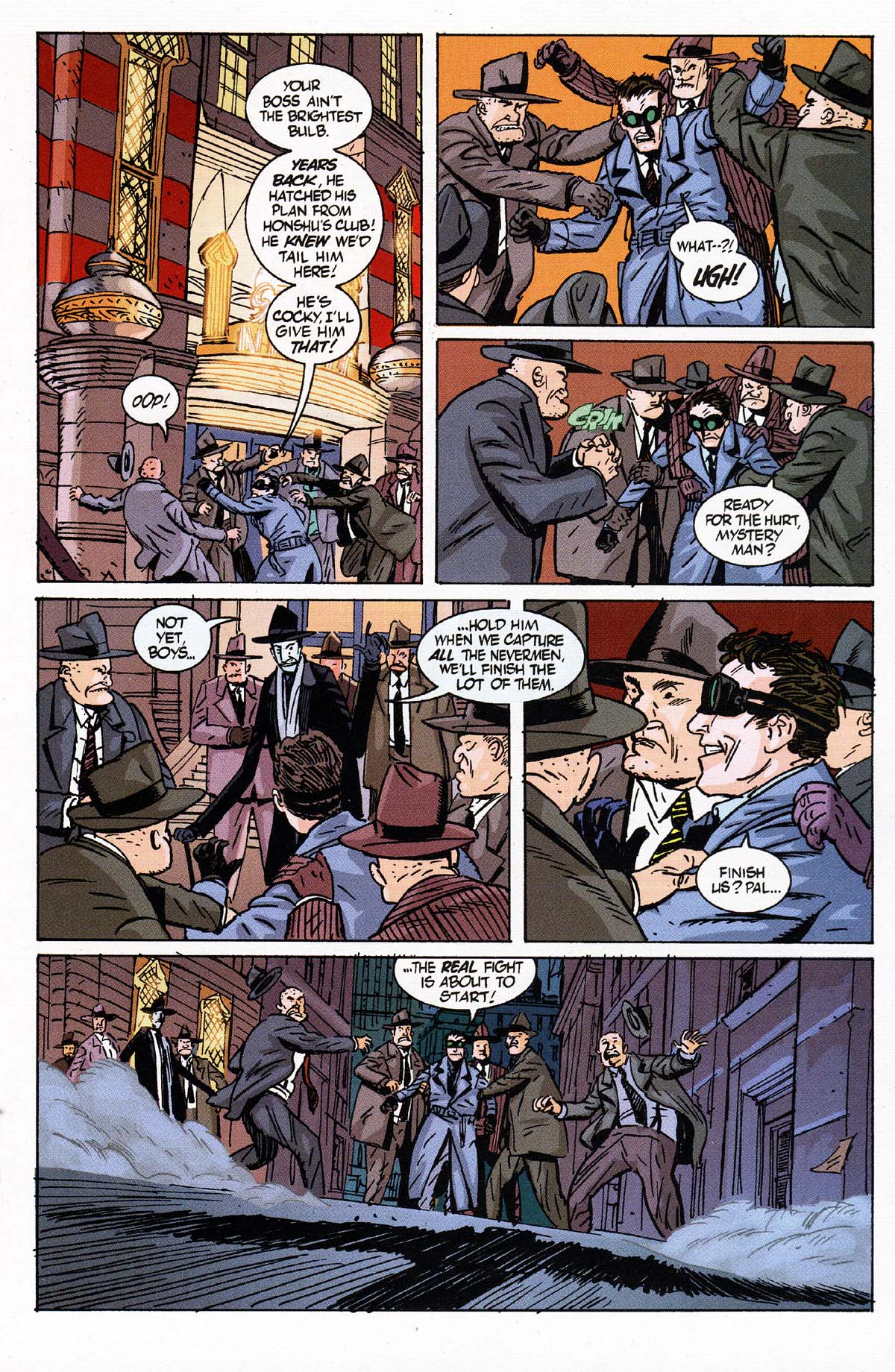 Read online The Nevermen: Streets of Blood comic -  Issue #3 - 17