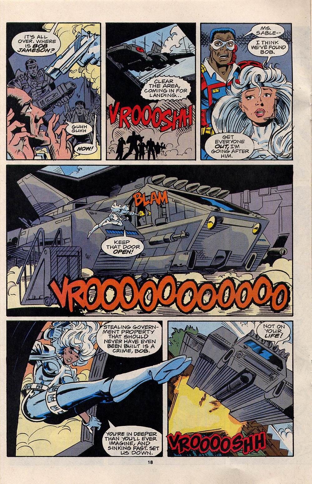 Read online Silver Sable and the Wild Pack comic -  Issue #35 - 15