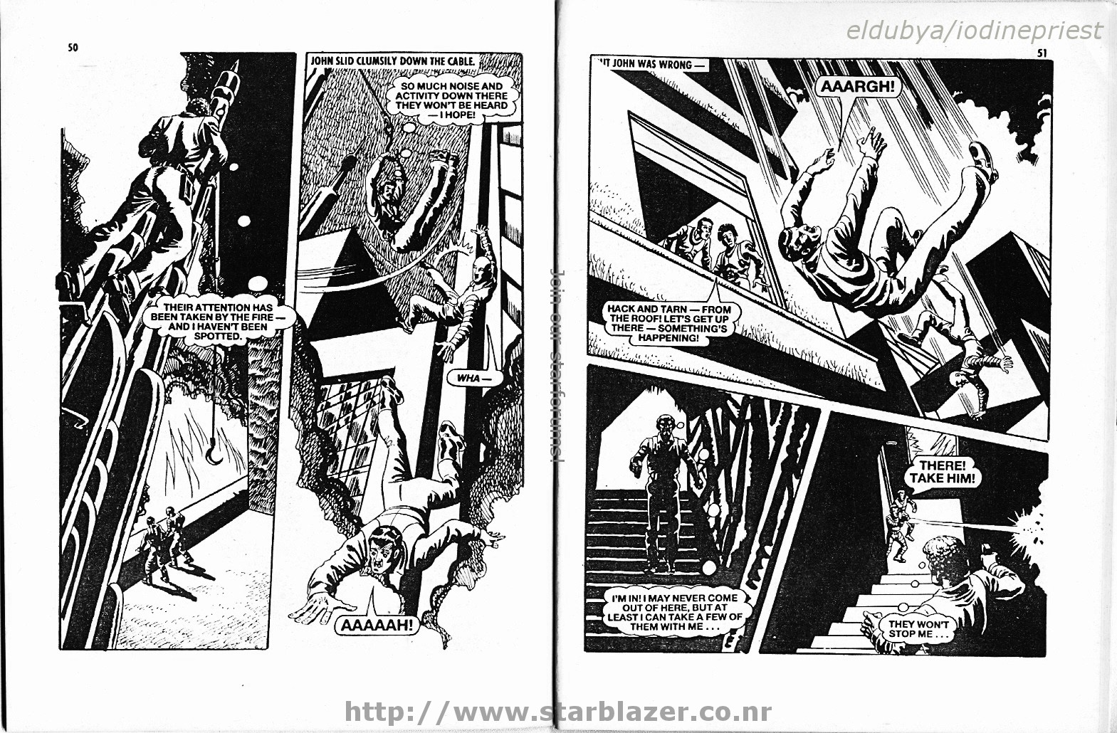 Read online Starblazer comic -  Issue #214 - 27