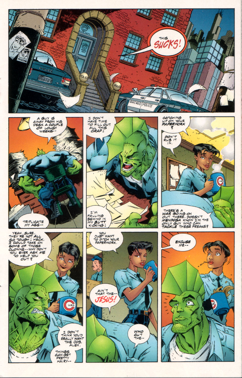 The Savage Dragon (1993) issue 25 - Page 28