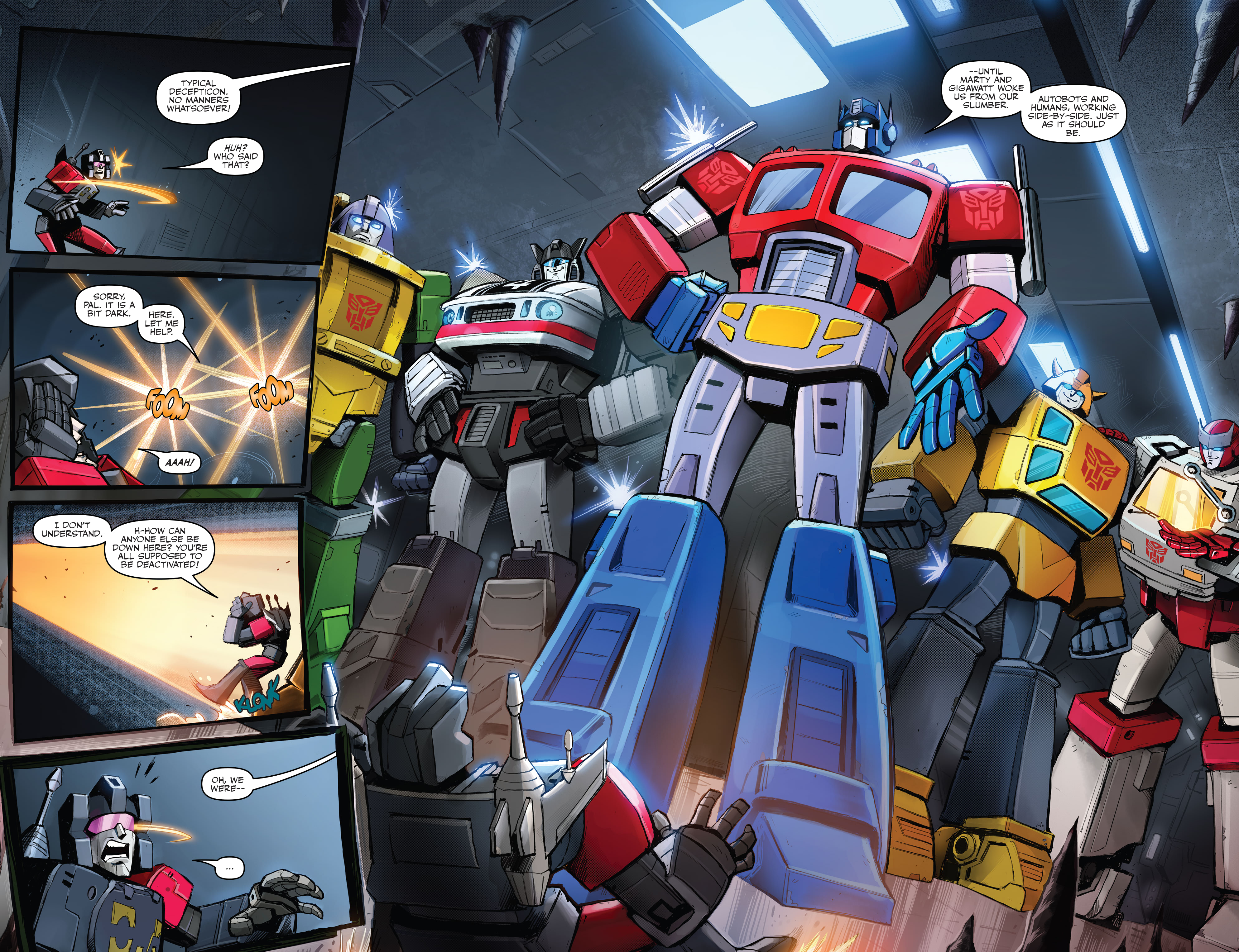 Read online Transformers: Back to the Future comic -  Issue #4 - 16