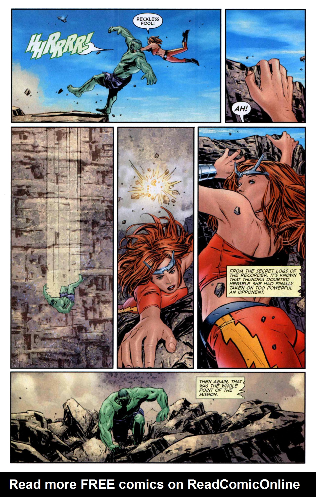 Read online Hulk: Raging Thunder comic -  Issue # Full - 19