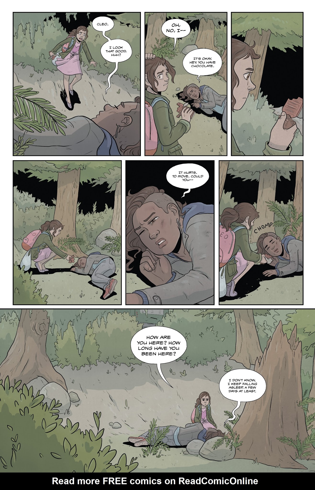 Read online Lifeformed: Cleo Makes Contact comic -  Issue # TPB - 75