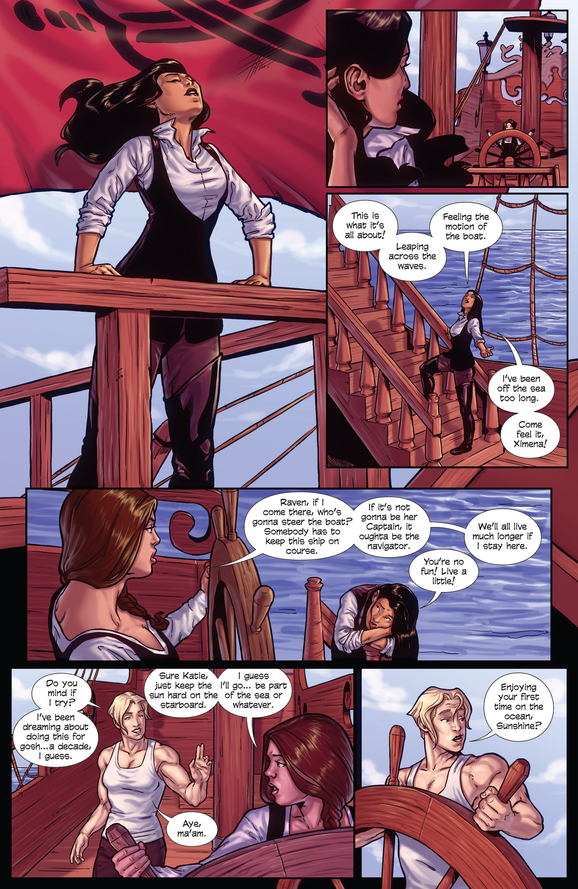 Read online Princeless: Raven the Pirate Princess comic -  Issue #5 - 2