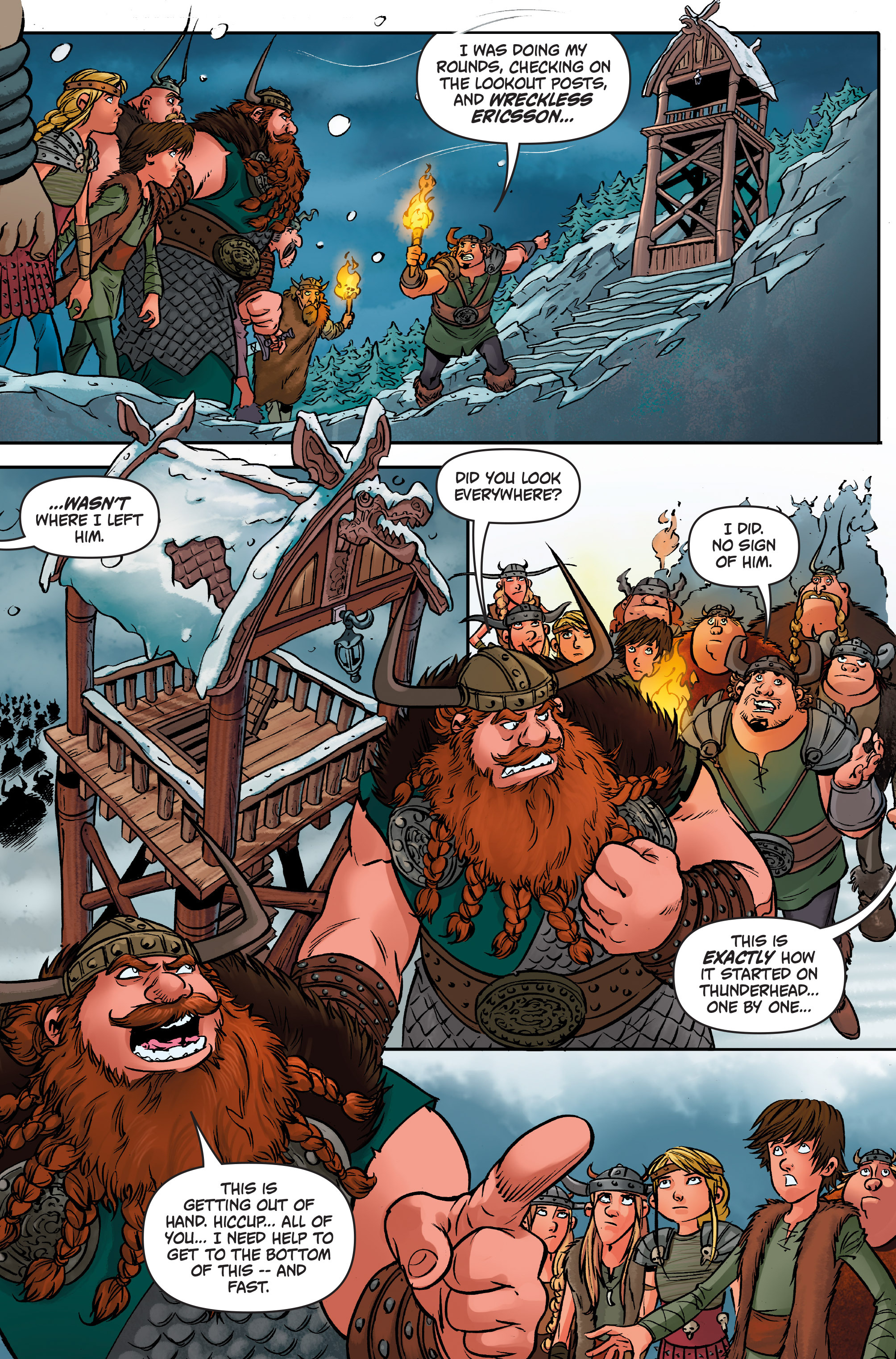 Read online DreamWorks Dragons: Defenders of Berk Collection: Fire & Ice comic -  Issue # TPB - 22
