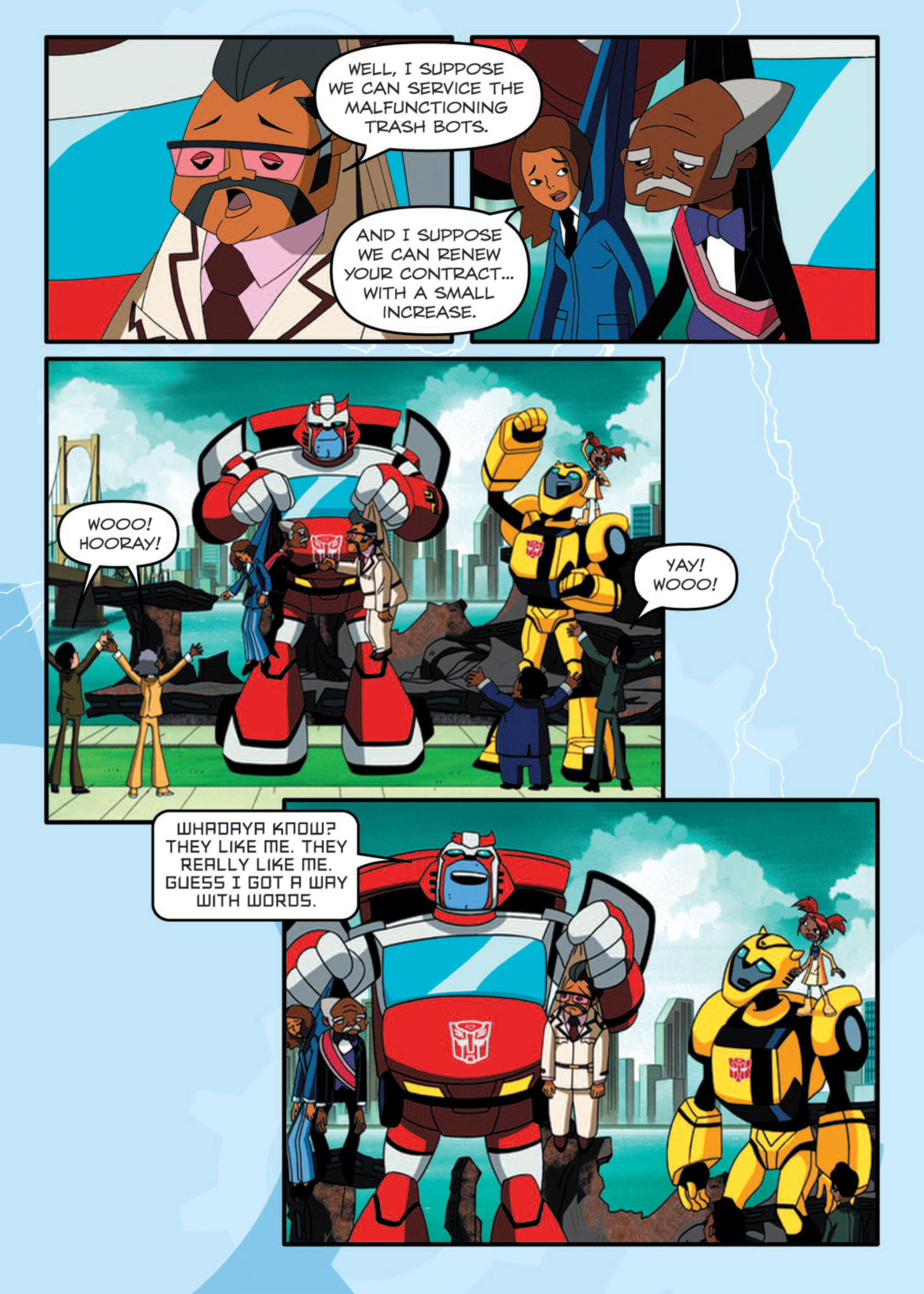 Read online Transformers Animated comic -  Issue #9 - 74