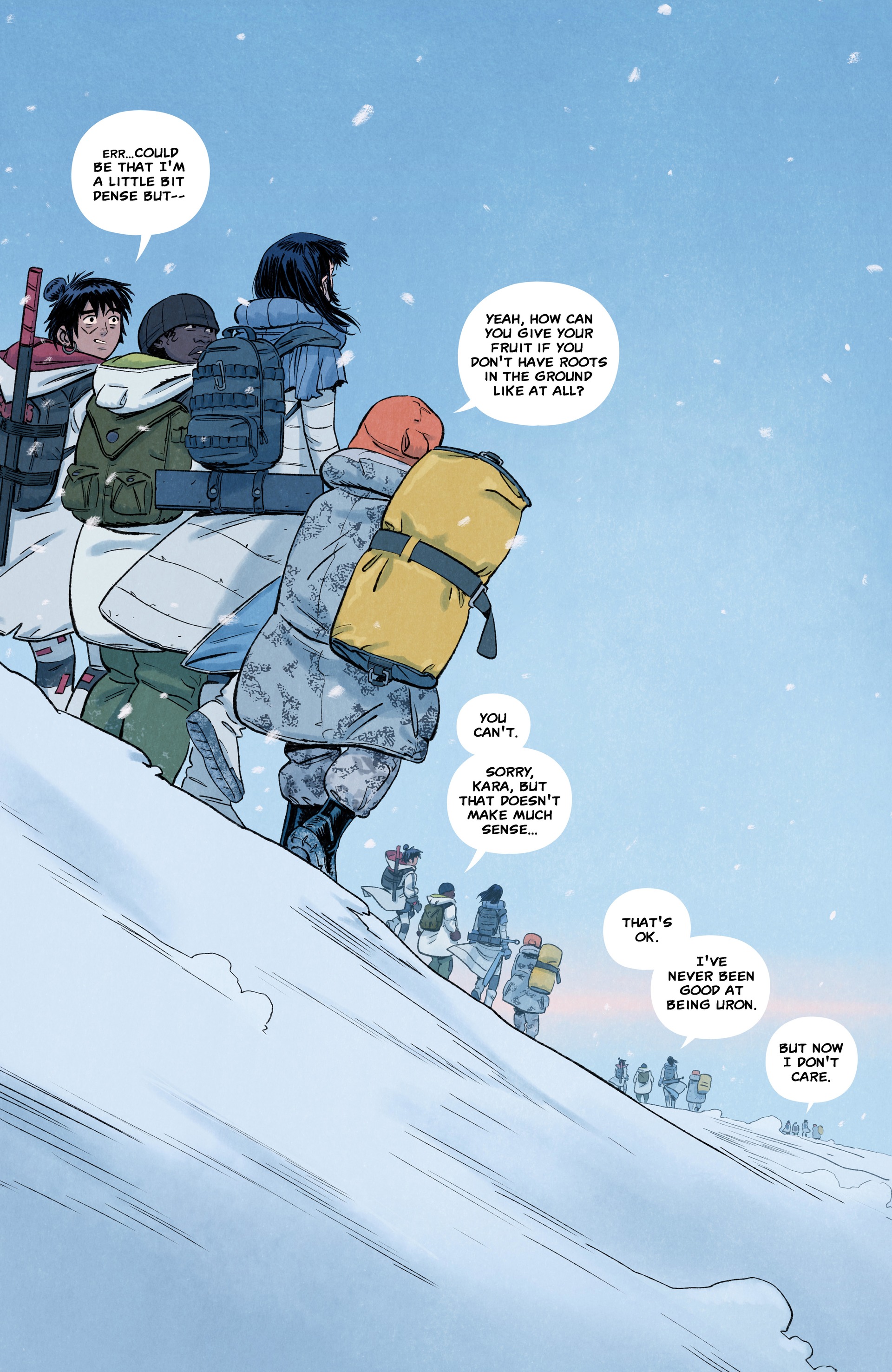Read online Giants: Ghosts of Winter comic -  Issue # TPB - 135