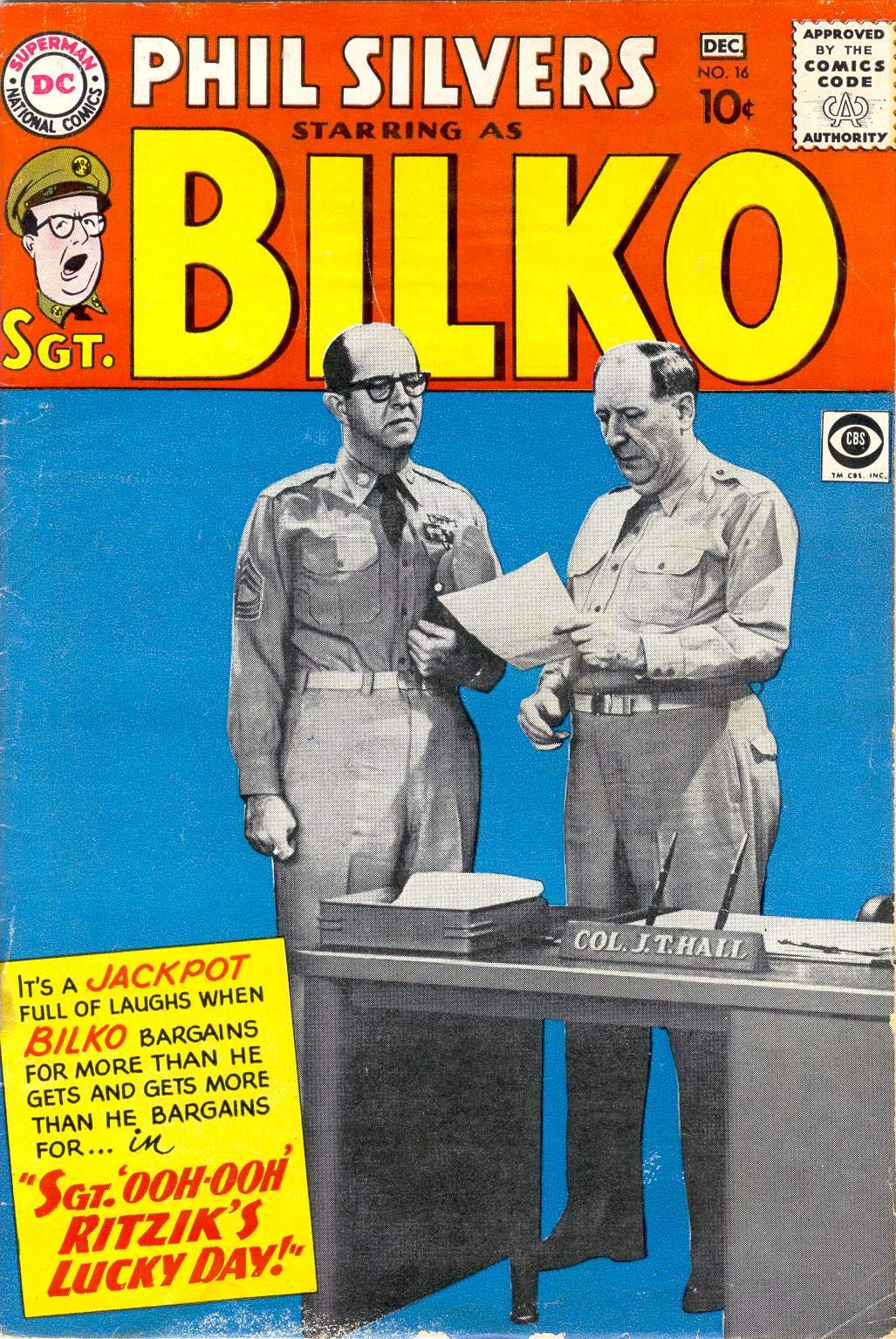 Read online Sergeant Bilko comic -  Issue #16 - 1