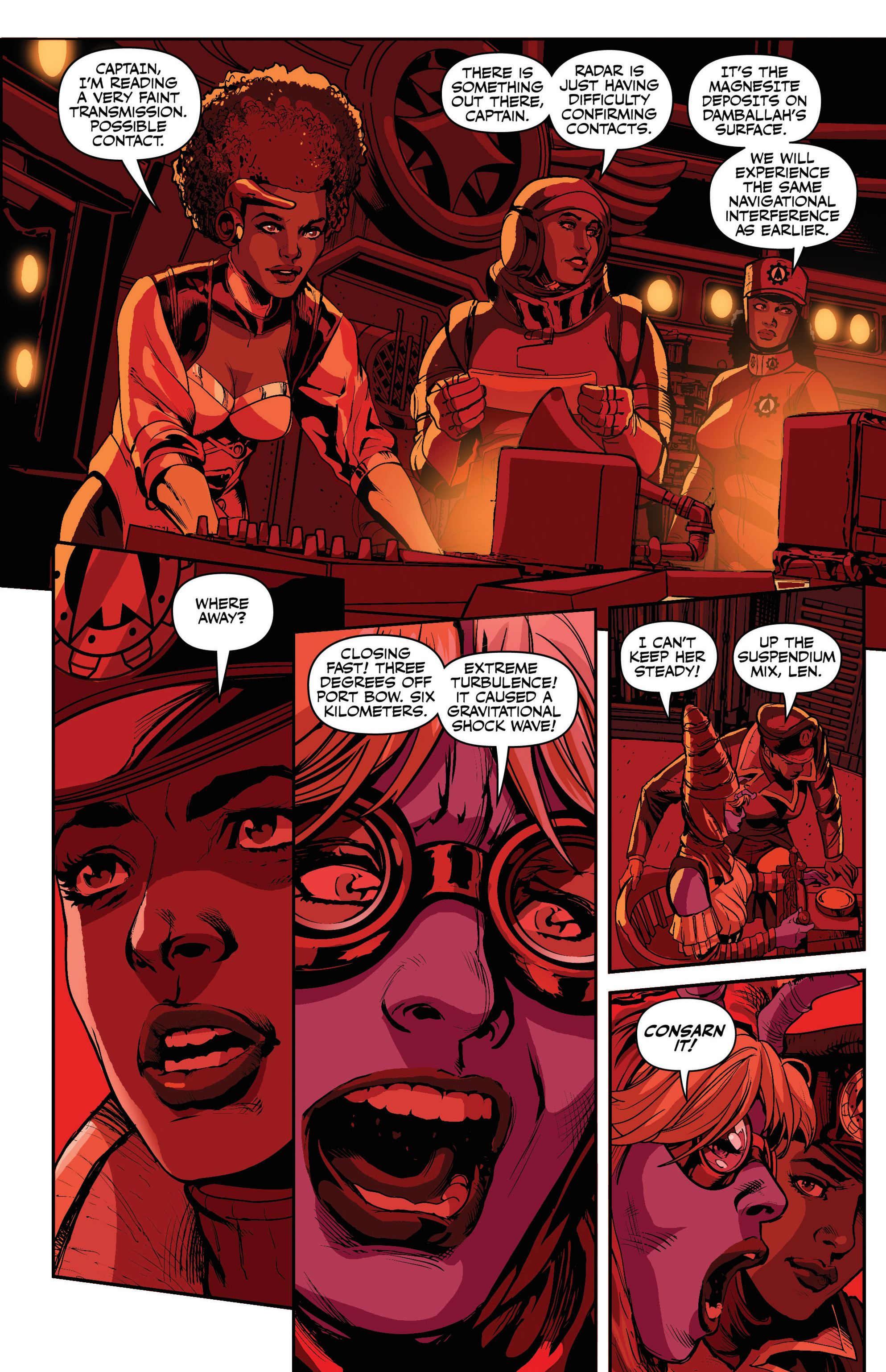 Read online Airship Enterprise: The Infernal Machine comic -  Issue #3 - 16