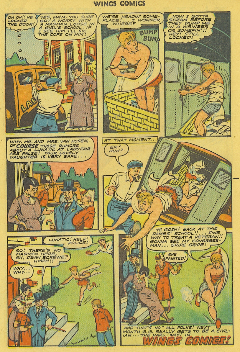 Read online Wings Comics comic -  Issue #67 - 25