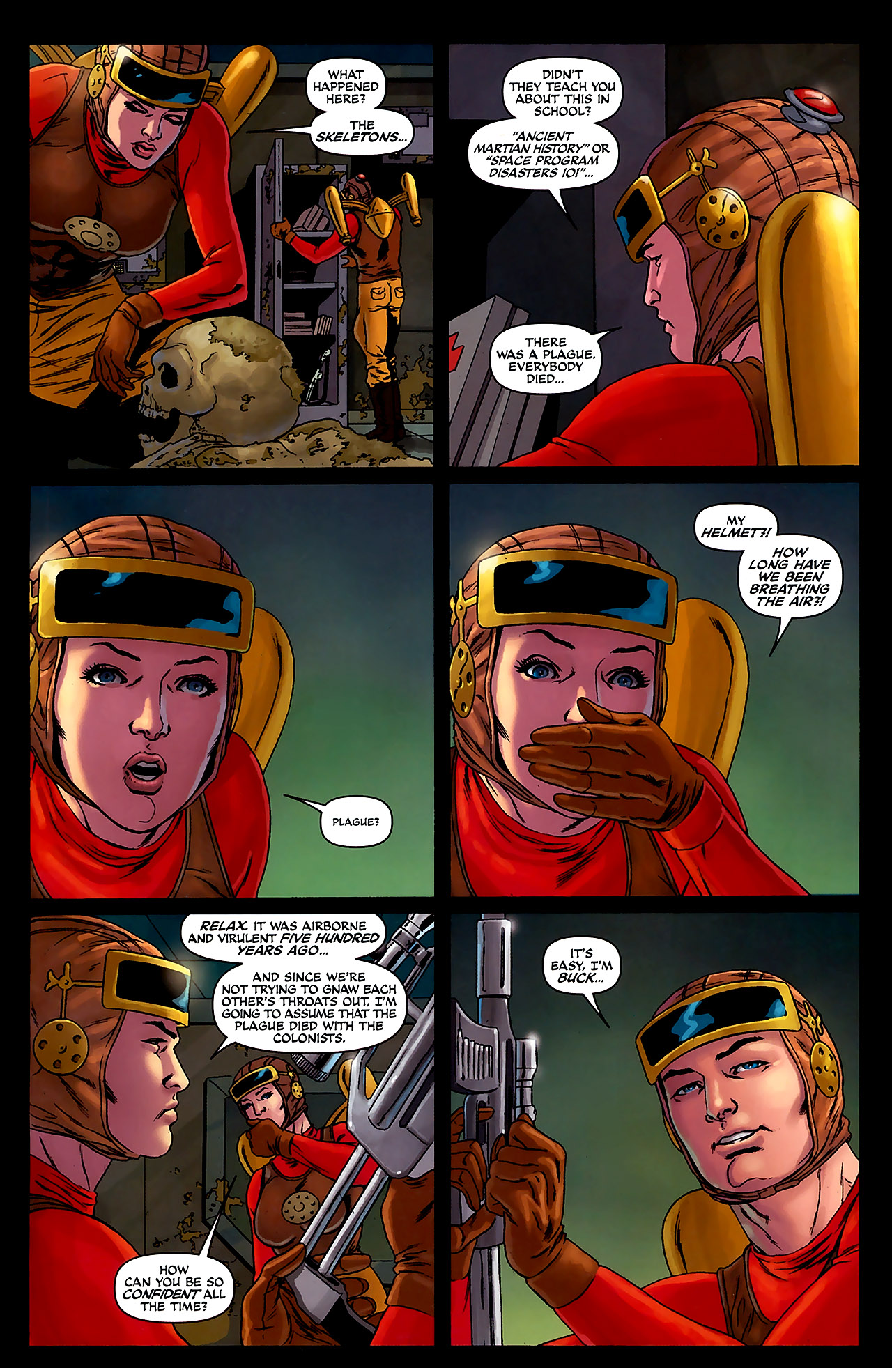 Read online Buck Rogers (2009) comic -  Issue #4 - 7