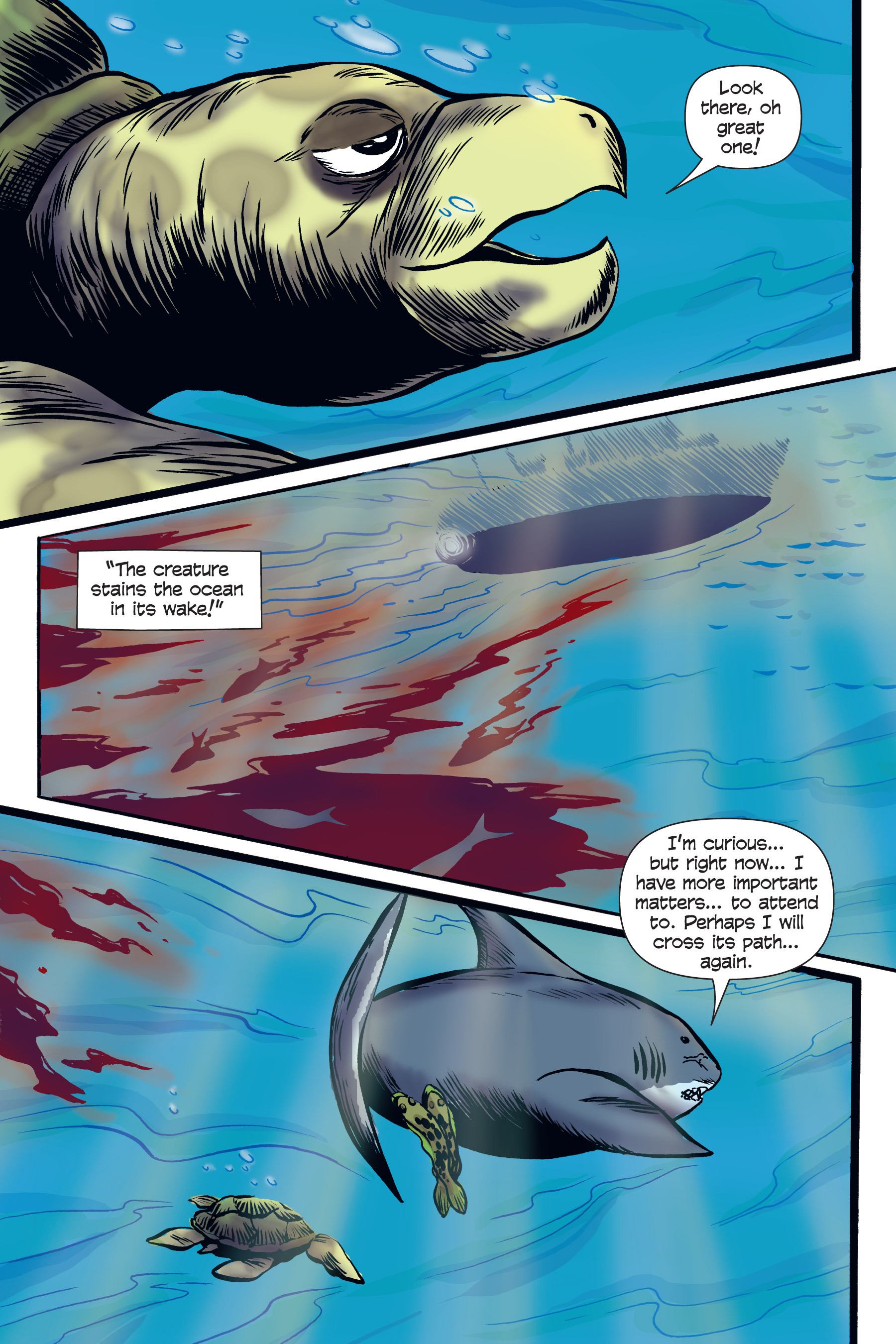 Read online Xoc: Journey of a Great White comic -  Issue # TPB - 82