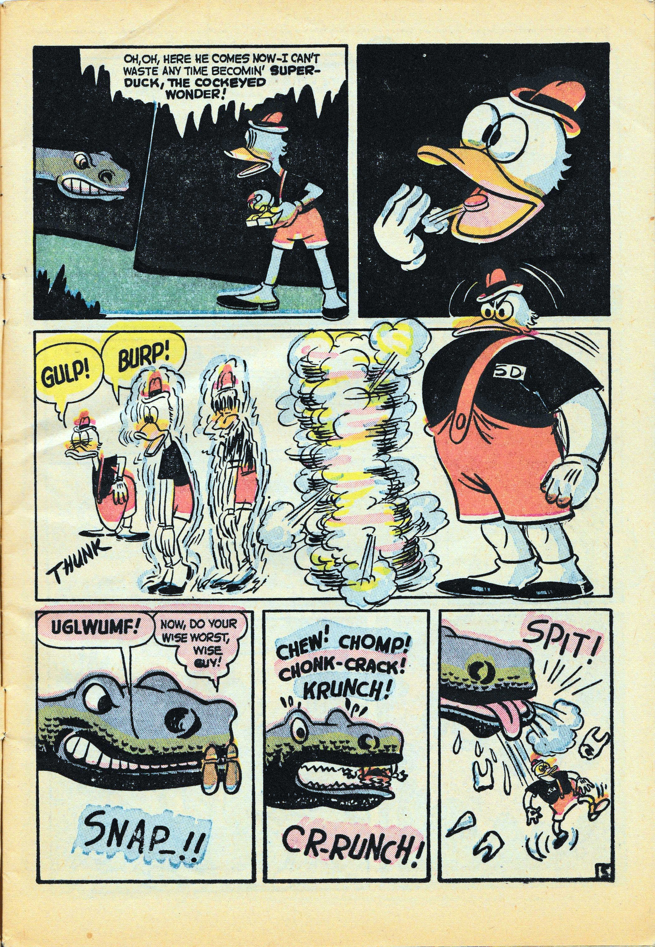 Read online Super Duck Comics comic -  Issue #5 - 7