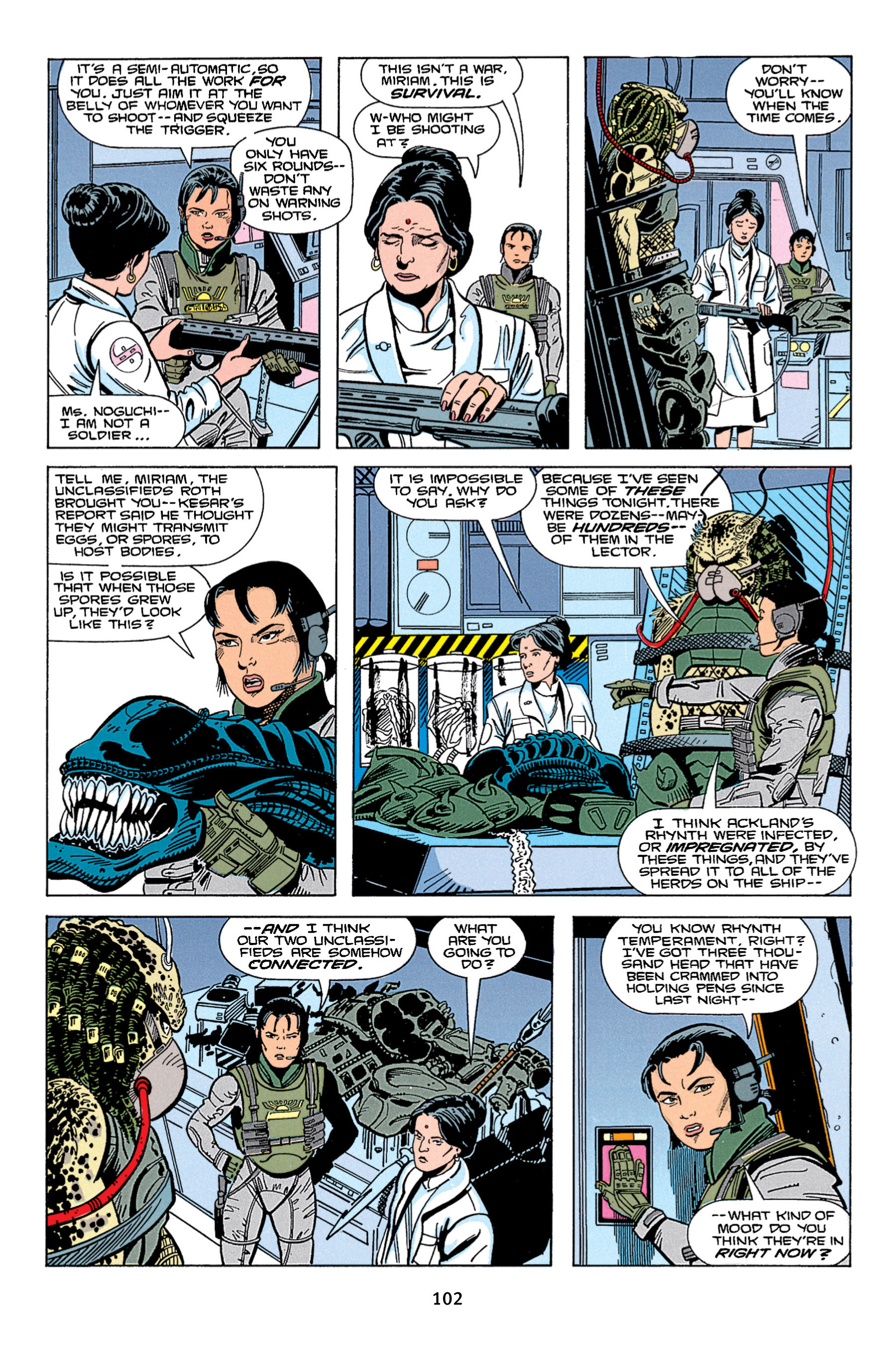 Read online Aliens vs. Predator Omnibus comic -  Issue # _TPB 1 Part 2 - 1