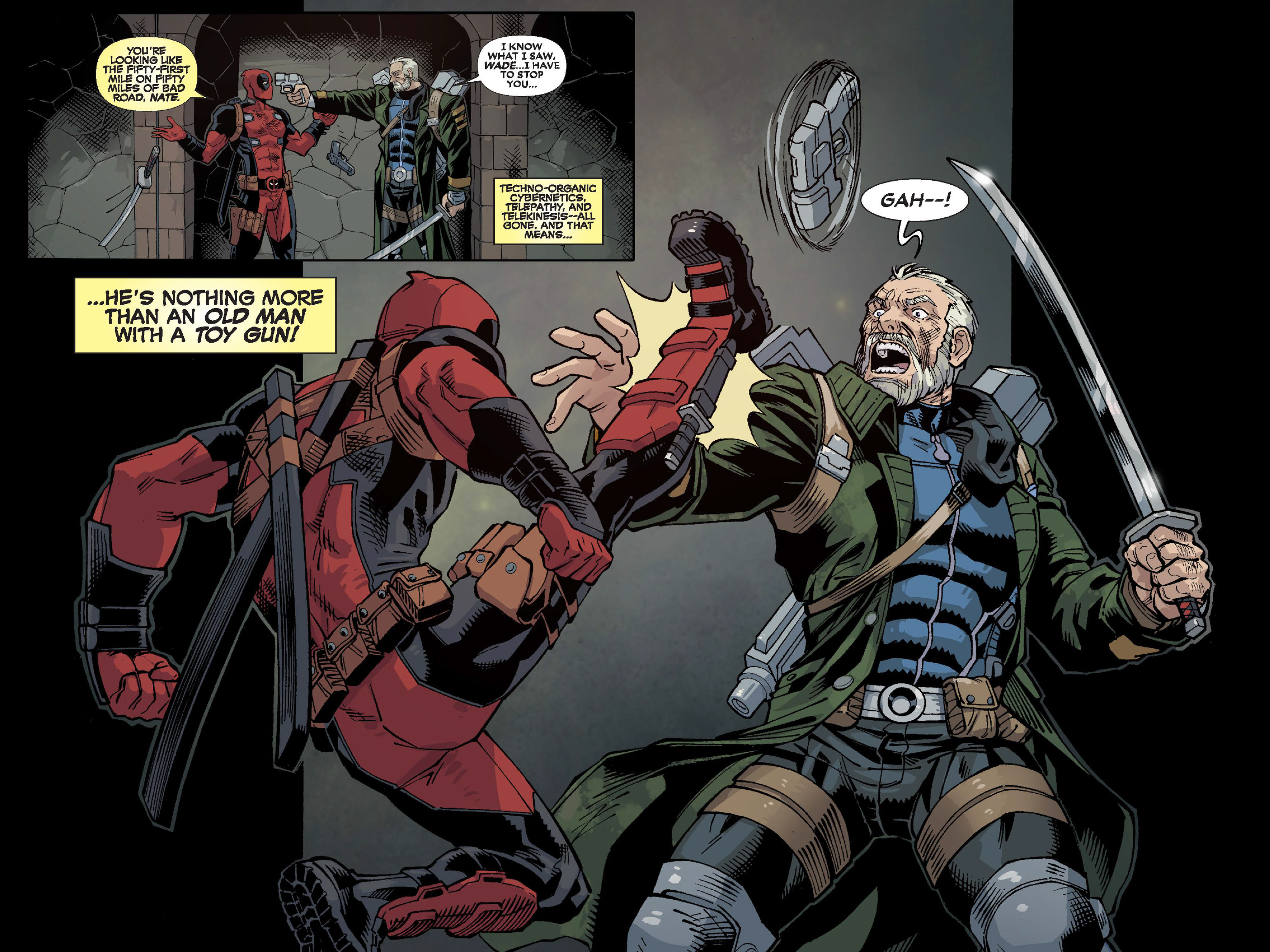 Read online Deadpool & Cable: Split Second Infinite Comic comic -  Issue #2 - 14