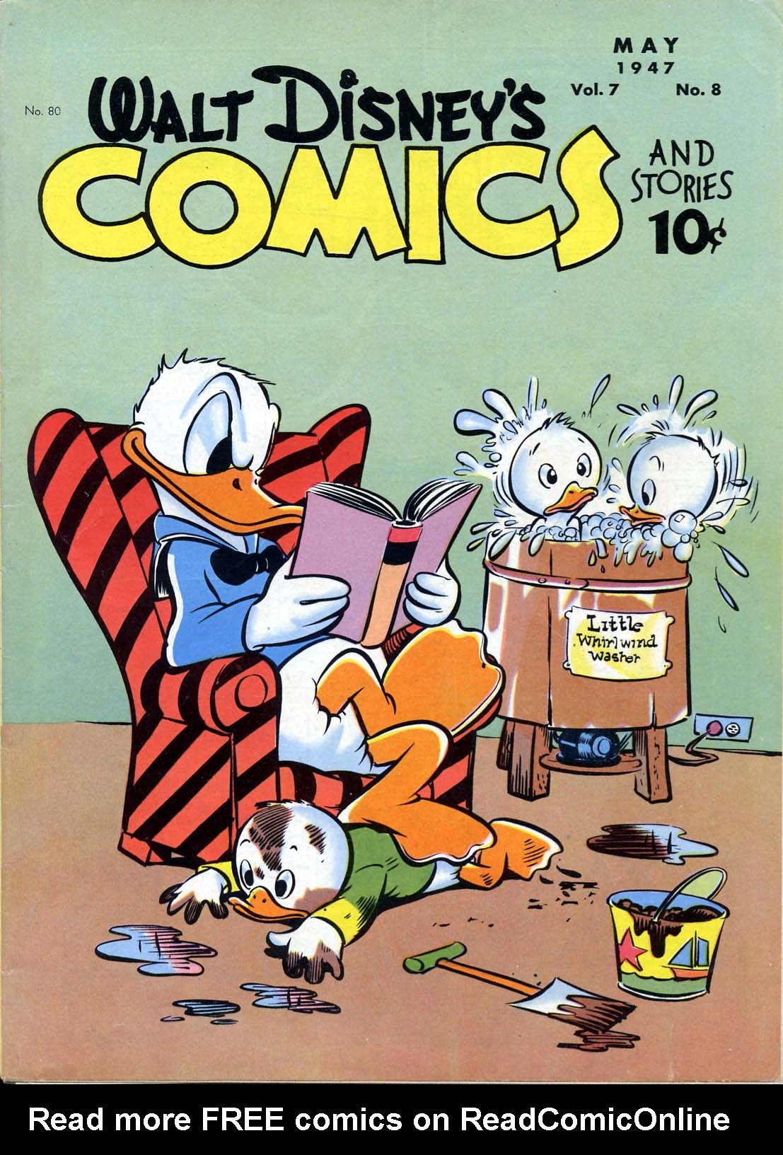 Read online Walt Disney's Comics and Stories comic -  Issue #80 - 1