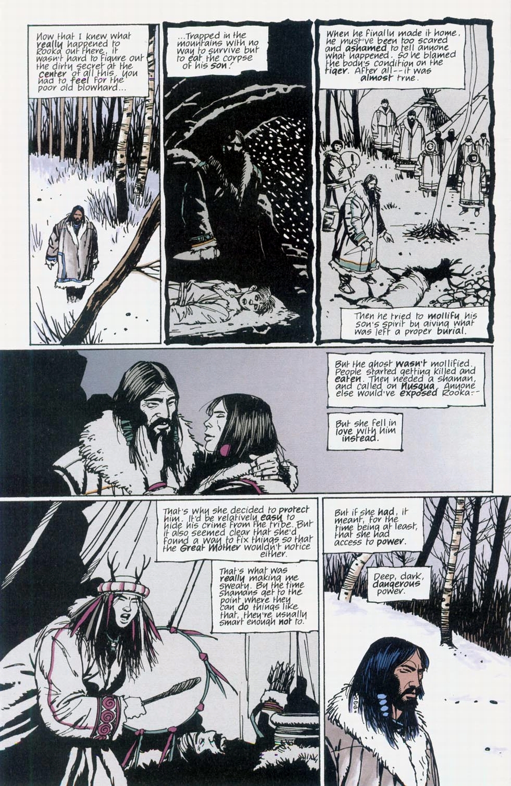 Read online Muktuk Wolfsbreath: Hard-Boiled Shaman comic -  Issue #2 - 5