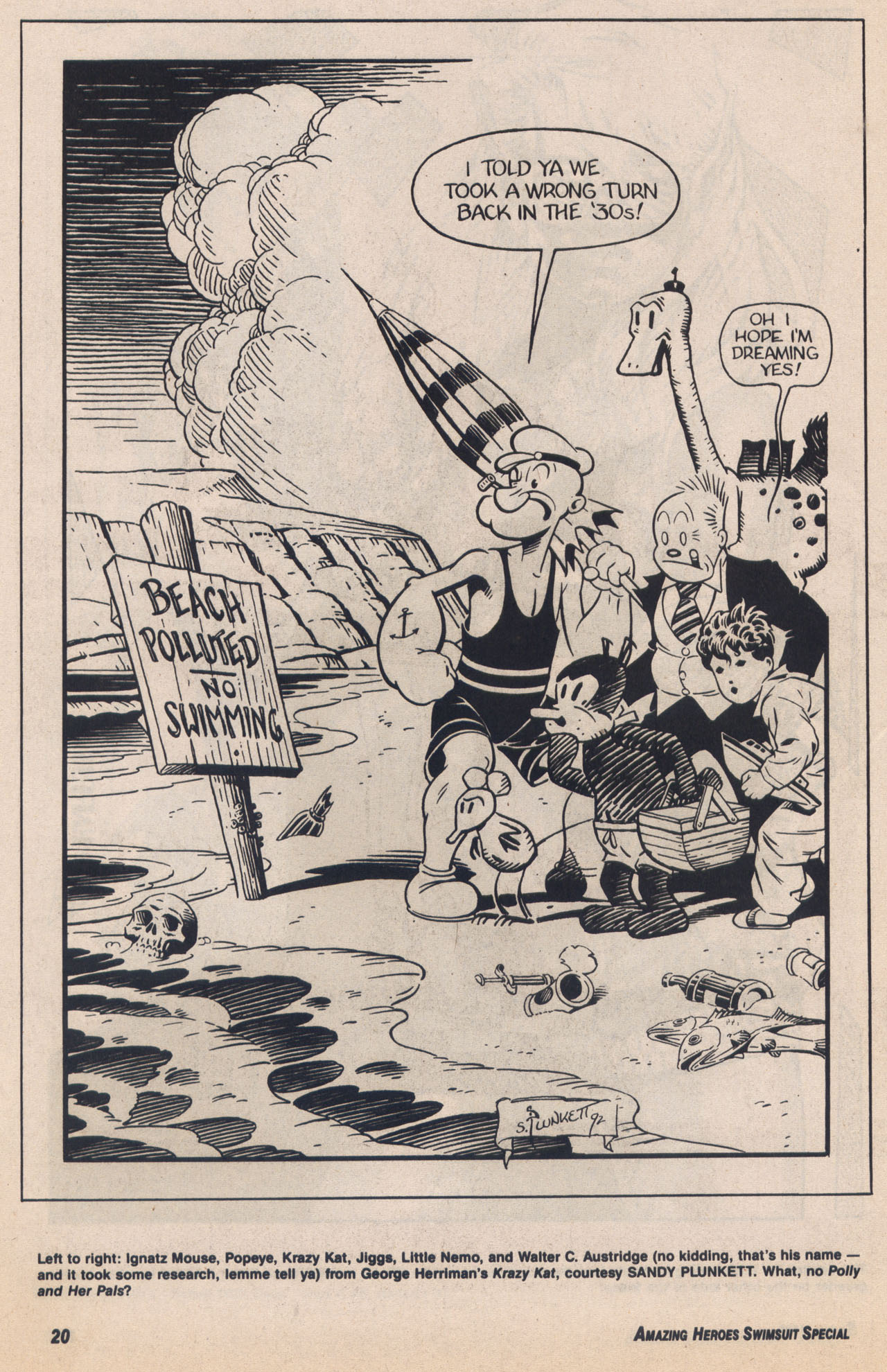 Read online Amazing Heroes Swimsuit Special comic -  Issue # TPB 3 - 20